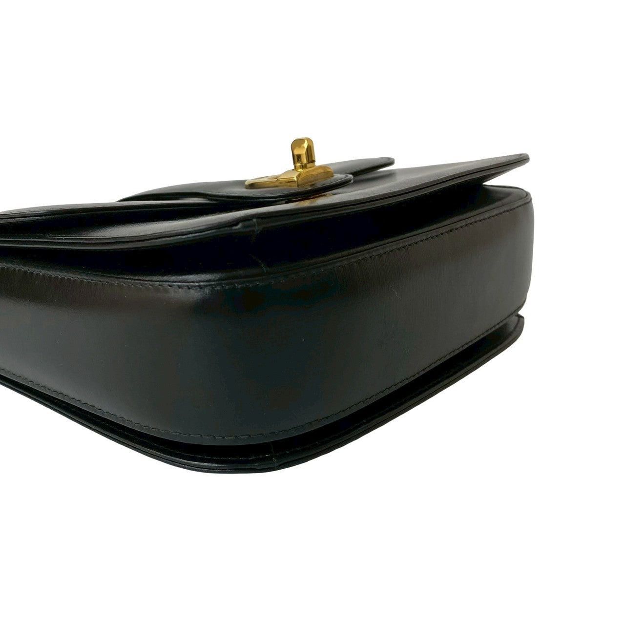 Gucci Gucci Shoulder Bag Black Leather Size ONE SIZE - 7 Thumbnail