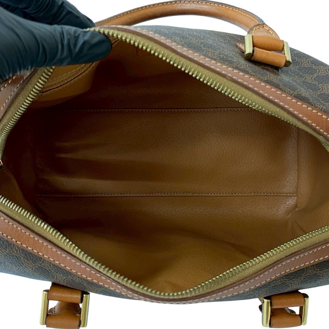 Celine Celine Handbag Brown Leather Size ONE SIZE - 9 Thumbnail