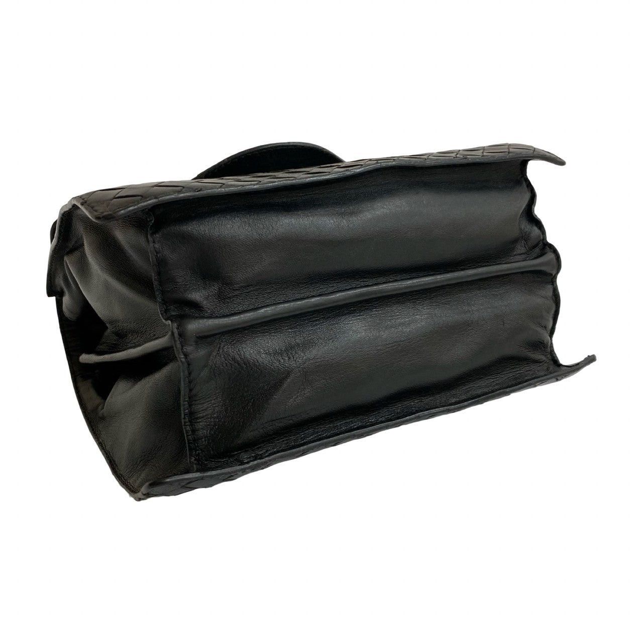 Bottega Veneta Bottega Veneta Shoulder Bag Black Leather Size ONE SIZE - 7 Thumbnail