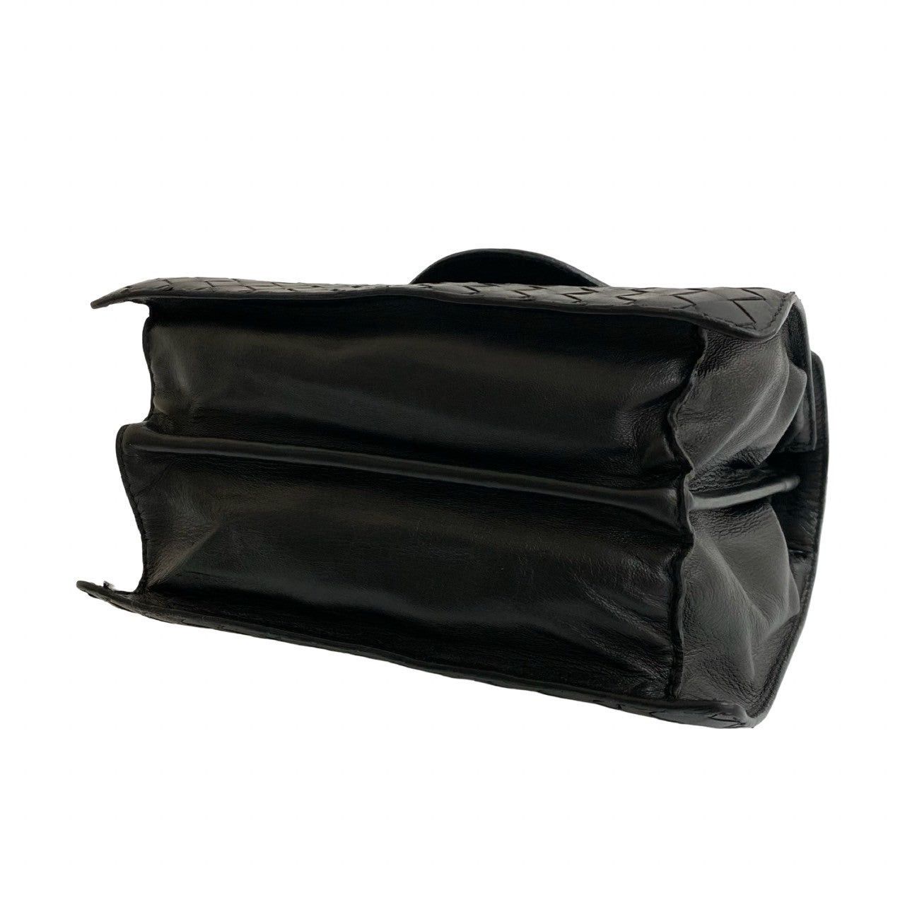 Bottega Veneta Bottega Veneta Shoulder Bag Black Leather Size ONE SIZE - 8 Thumbnail