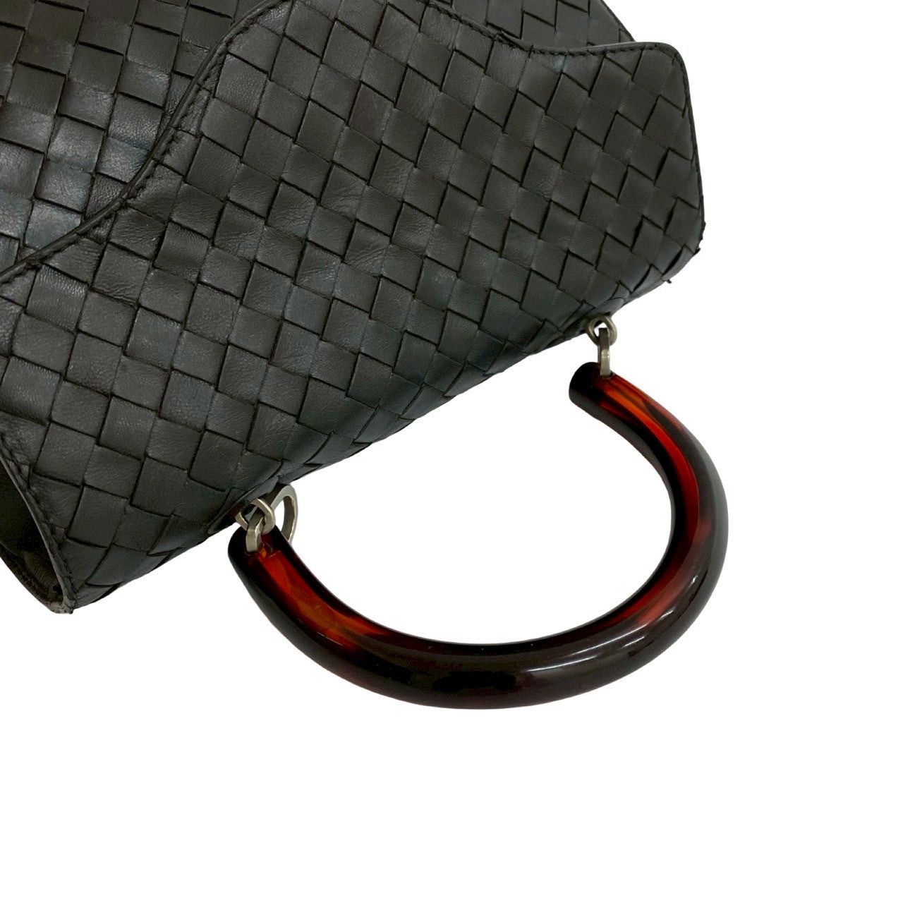 Bottega Veneta Bottega Veneta Shoulder Bag Black Leather Size ONE SIZE - 4 Thumbnail