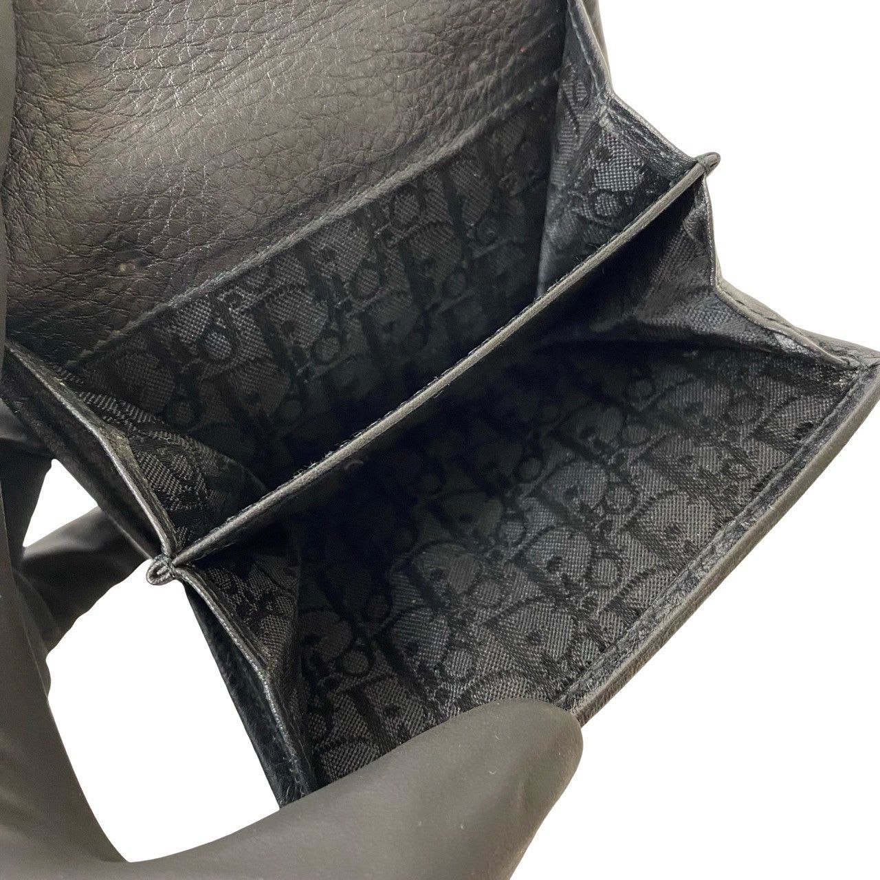 Dior Dior Black Leather Size ONE SIZE - 8 Thumbnail