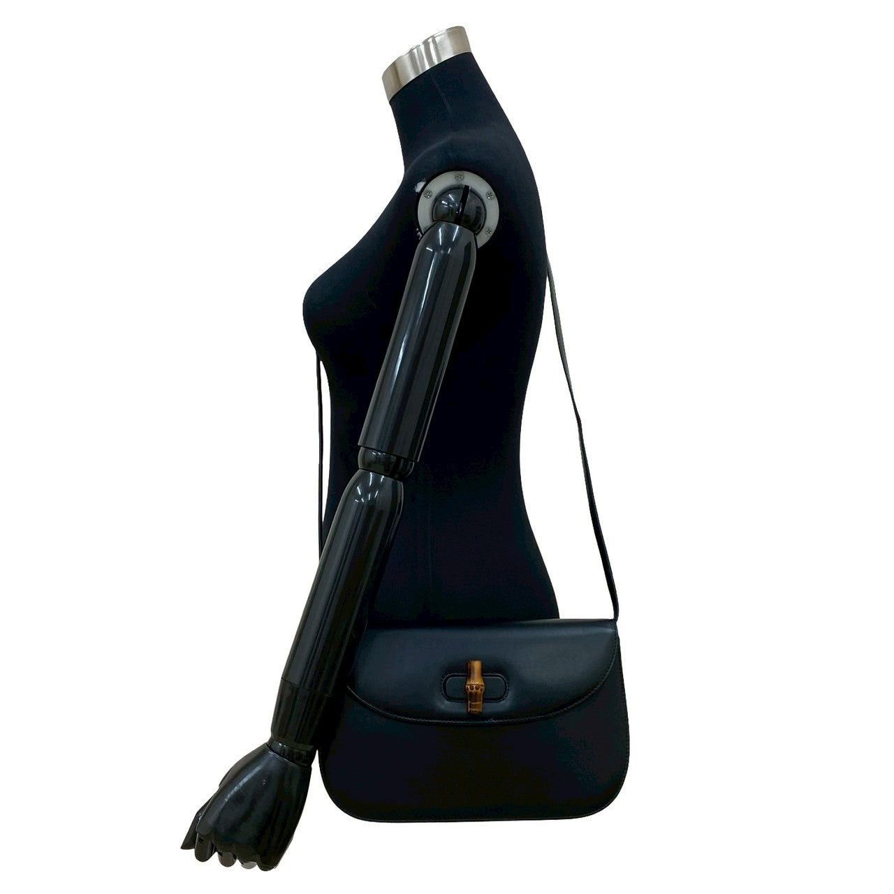 Gucci Gucci Shoulder Bag Black Leather Size ONE SIZE - 2 Thumbnail