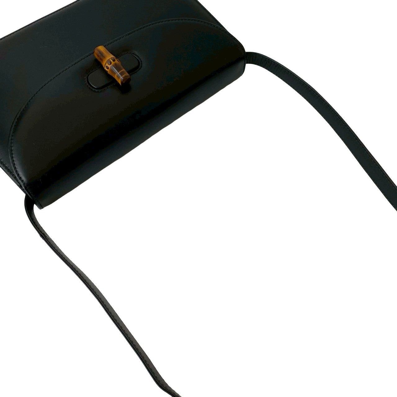 Gucci Gucci Shoulder Bag Black Leather Size ONE SIZE - 4 Thumbnail