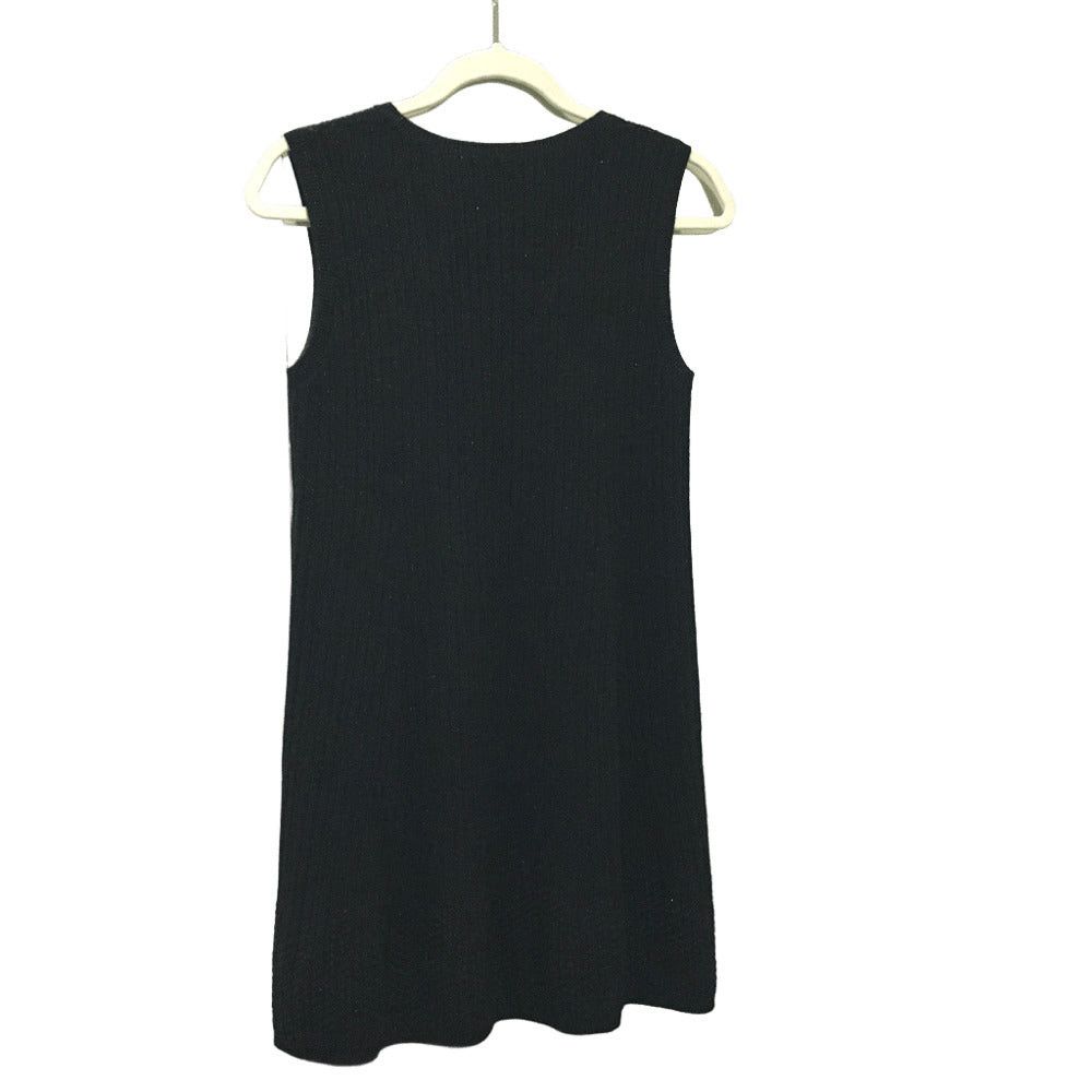 Chanel Chanel Knit 18S Apparel (Clothing) One Piece Cashmere Women Black Size XS / US 0-2 / IT 36-38 - 3 Thumbnail