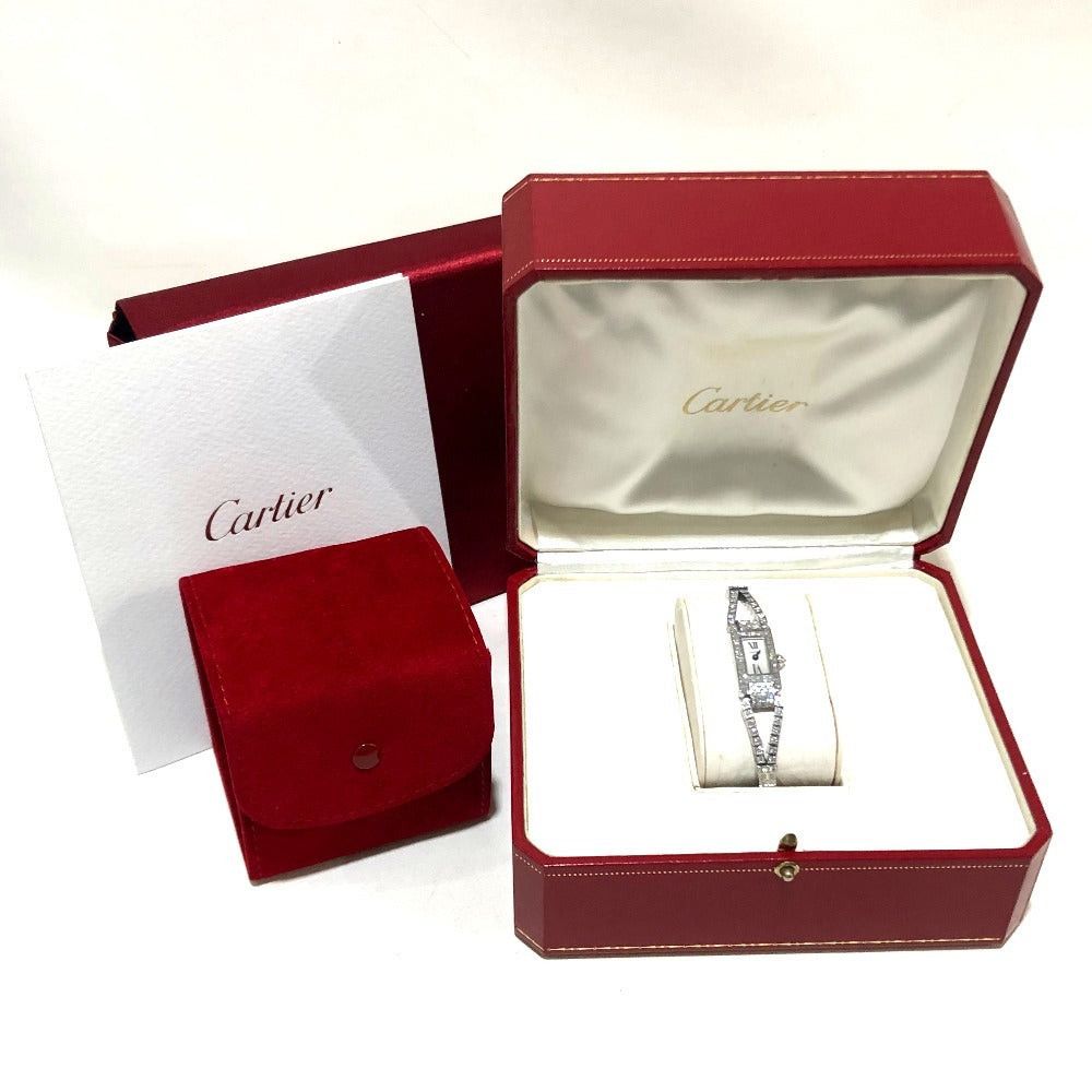 Cartier Cartier Cordon De Suite Pure Gold Quartz Wristwatch K18Wg Women White Size ONE SIZE - 16 Thumbnail