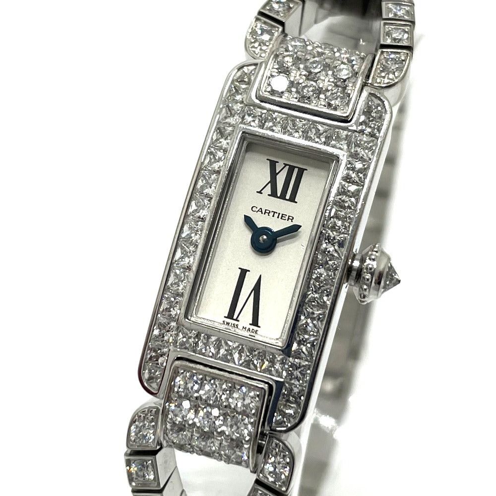 Cartier Cartier Cordon De Suite Pure Gold Quartz Wristwatch K18Wg Women White Size ONE SIZE - 4 Thumbnail