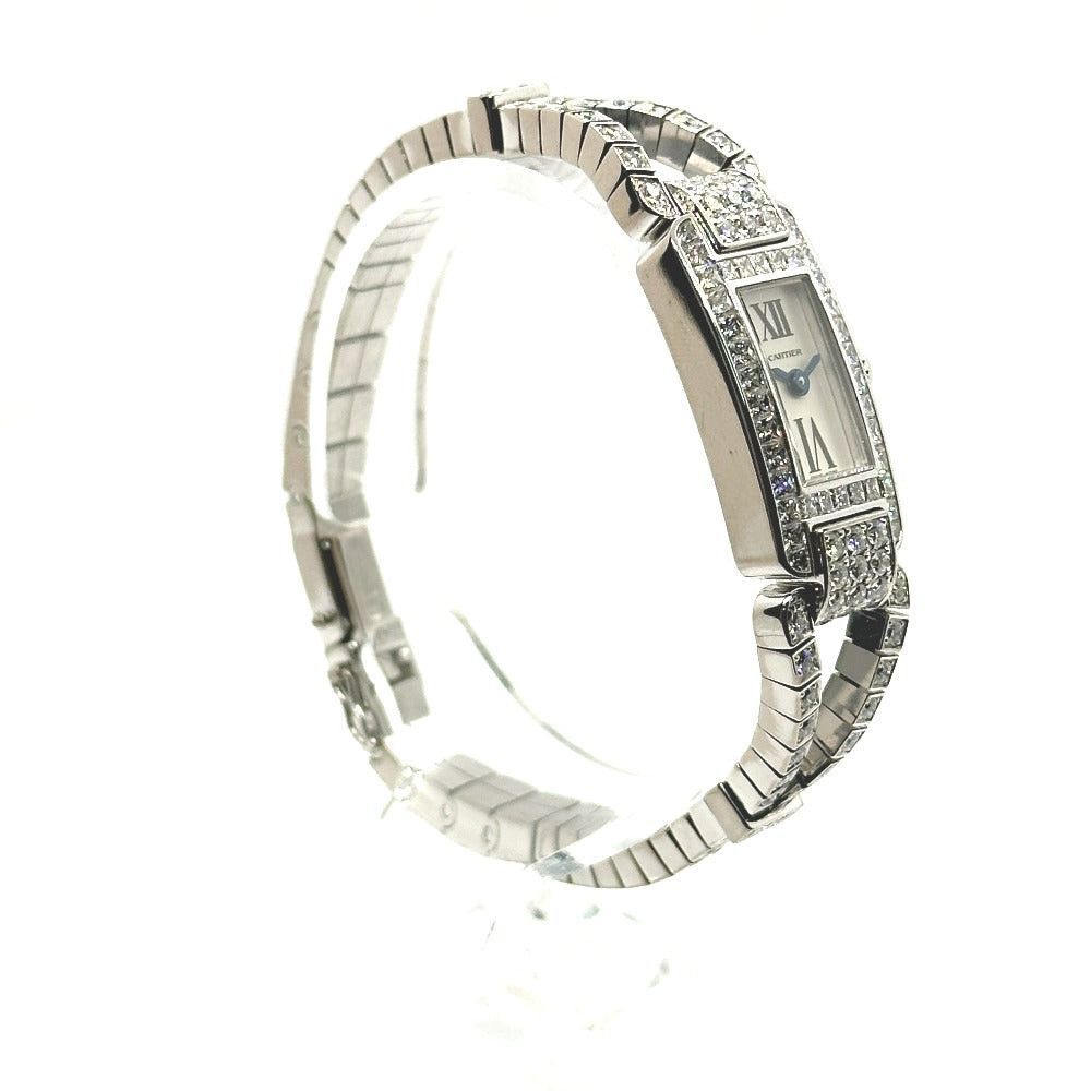 Cartier Cartier Cordon De Suite Pure Gold Quartz Wristwatch K18Wg Women White Size ONE SIZE - 3 Thumbnail