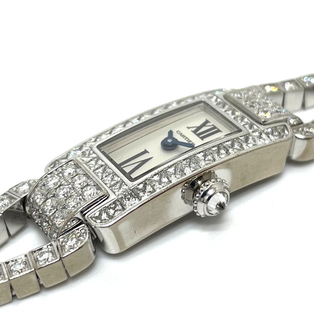 Cartier Cartier Cordon De Suite Pure Gold Quartz Wristwatch K18Wg Women White Size ONE SIZE - 8 Thumbnail
