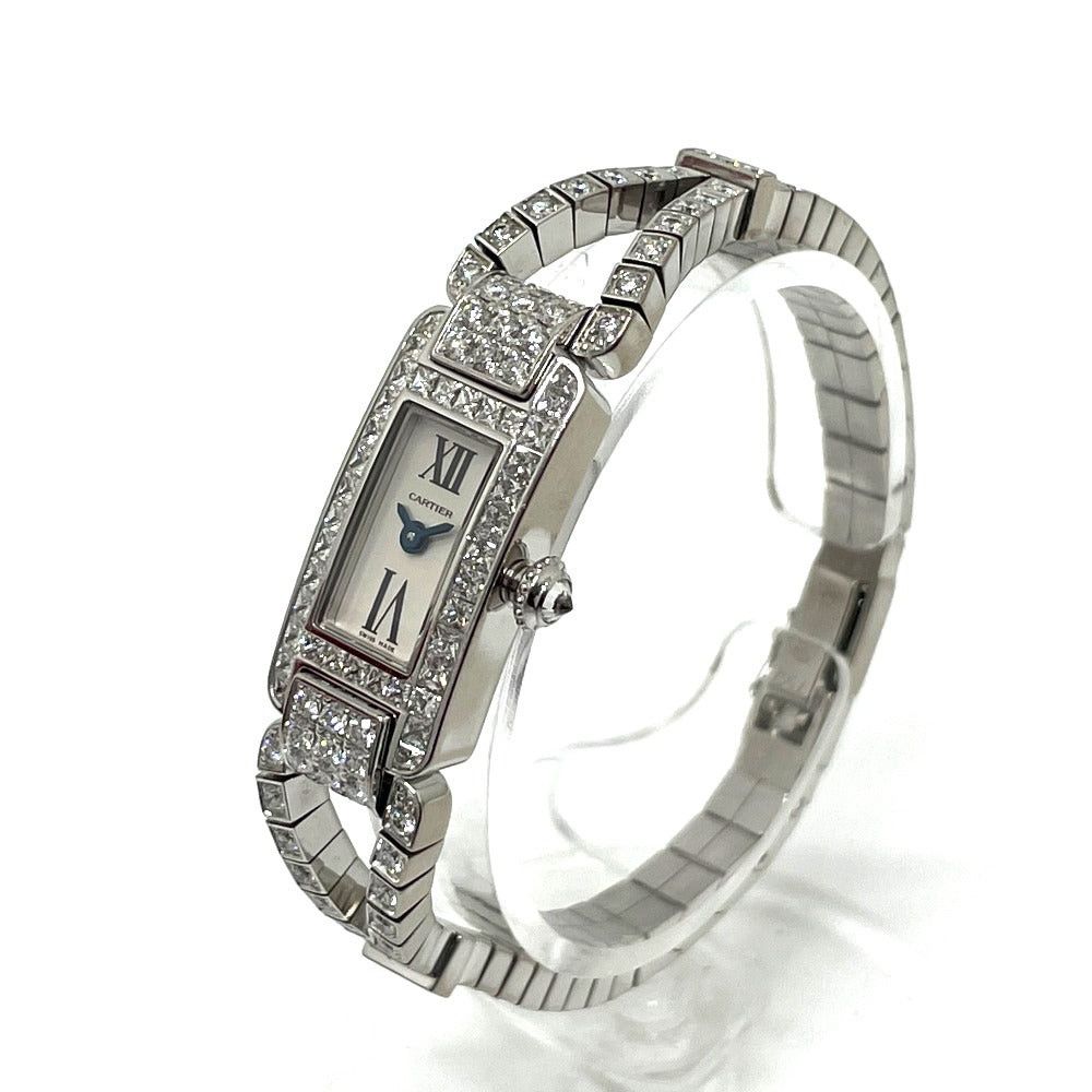 Cartier Cartier Cordon De Suite Pure Gold Quartz Wristwatch K18Wg Women White Size ONE SIZE - 6 Thumbnail