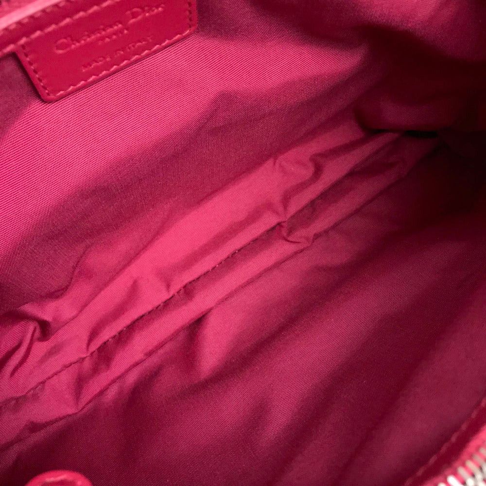 Dior Dior M0955Pvr Canape Soft Enamel Lady Briefcase Chain Bag Shoulder Tote Handbag Patent Leather Women Pinkish Size ONE SIZE - 7 Thumbnail