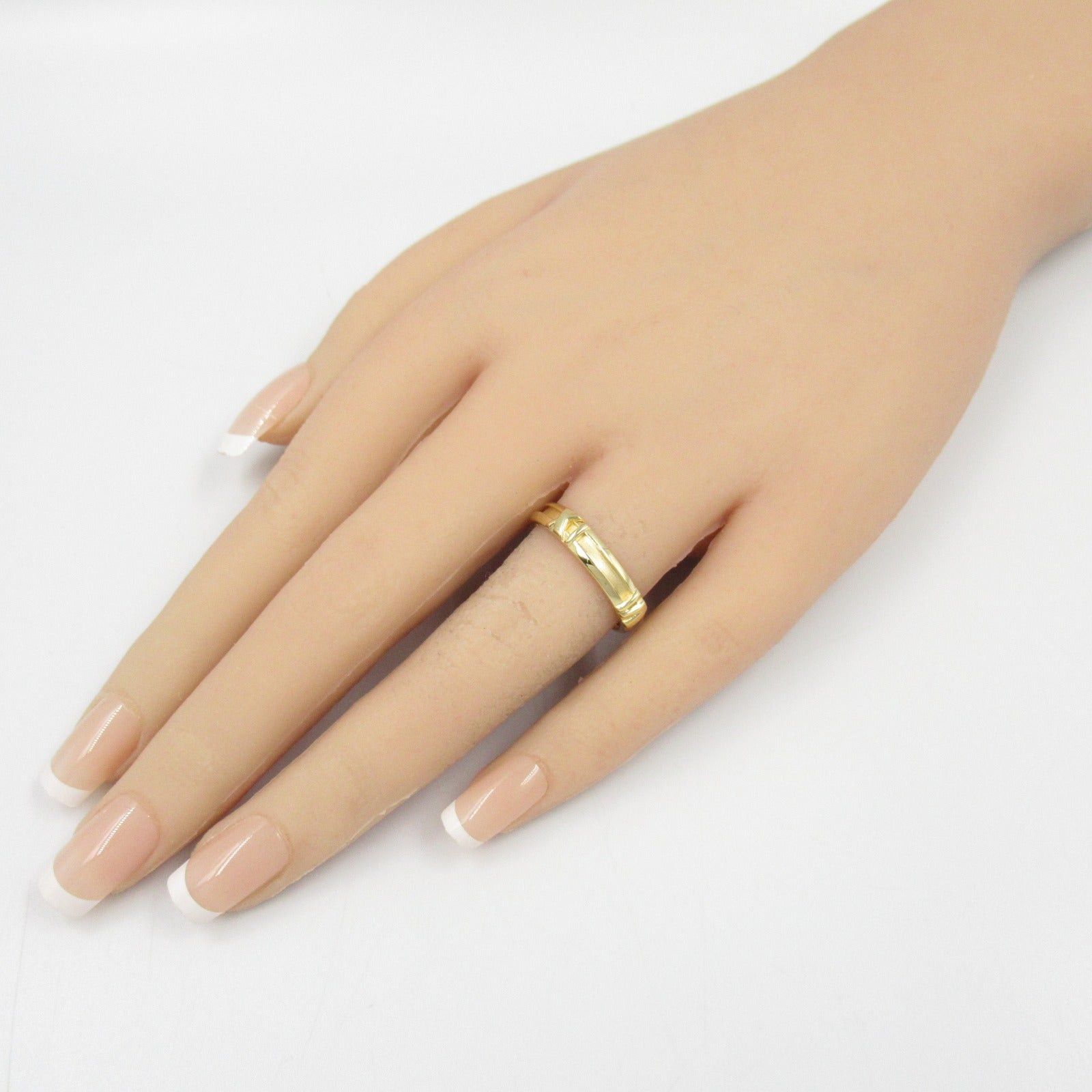 Tiffany & Co. Tiffany Co Atlas Numeric Ring K18 (Yellow Gold) Gold Size ONE SIZE - 8 Thumbnail