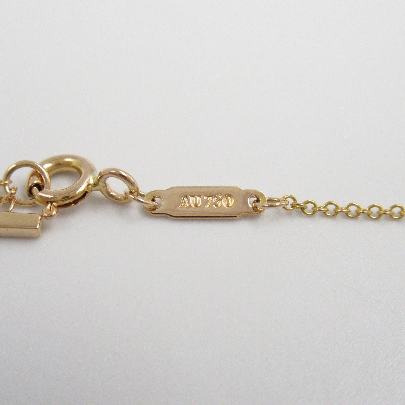 Tiffany & Co. Tiffany Co T-Smile Large Necklace K18Pg (Pink Gold) Gold Size ONE SIZE - 5 Thumbnail
