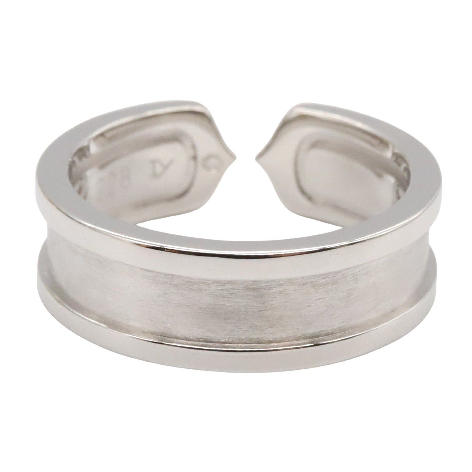 Cartier Cartier C2 Ring K18Wg (White Gold) Silver Size ONE SIZE - 3 Thumbnail
