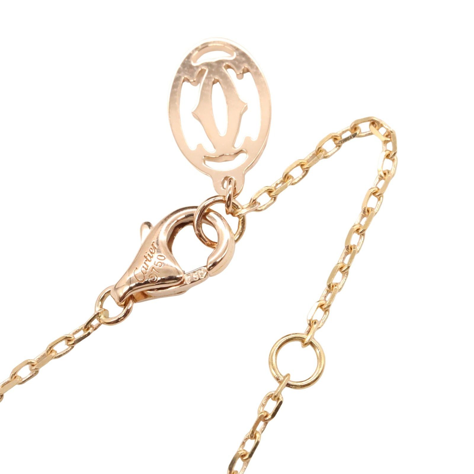 Cartier Cartier By The Yard Necklace Pink Sapphire K18Pg (Pink Gold) Size ONE SIZE - 4 Thumbnail