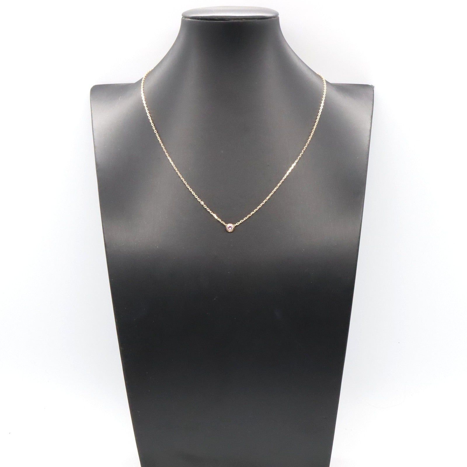 Cartier Cartier By The Yard Necklace Pink Sapphire K18Pg (Pink Gold) Size ONE SIZE - 5 Thumbnail