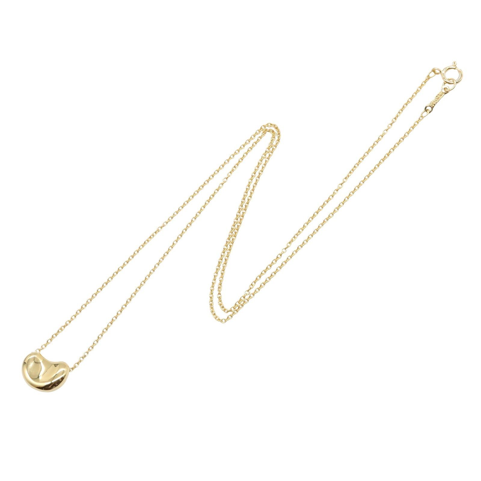 Tiffany & Co. Tiffany Co Bean Necklace K18 (Yellow Gold) Gold Size ONE SIZE - 3 Thumbnail