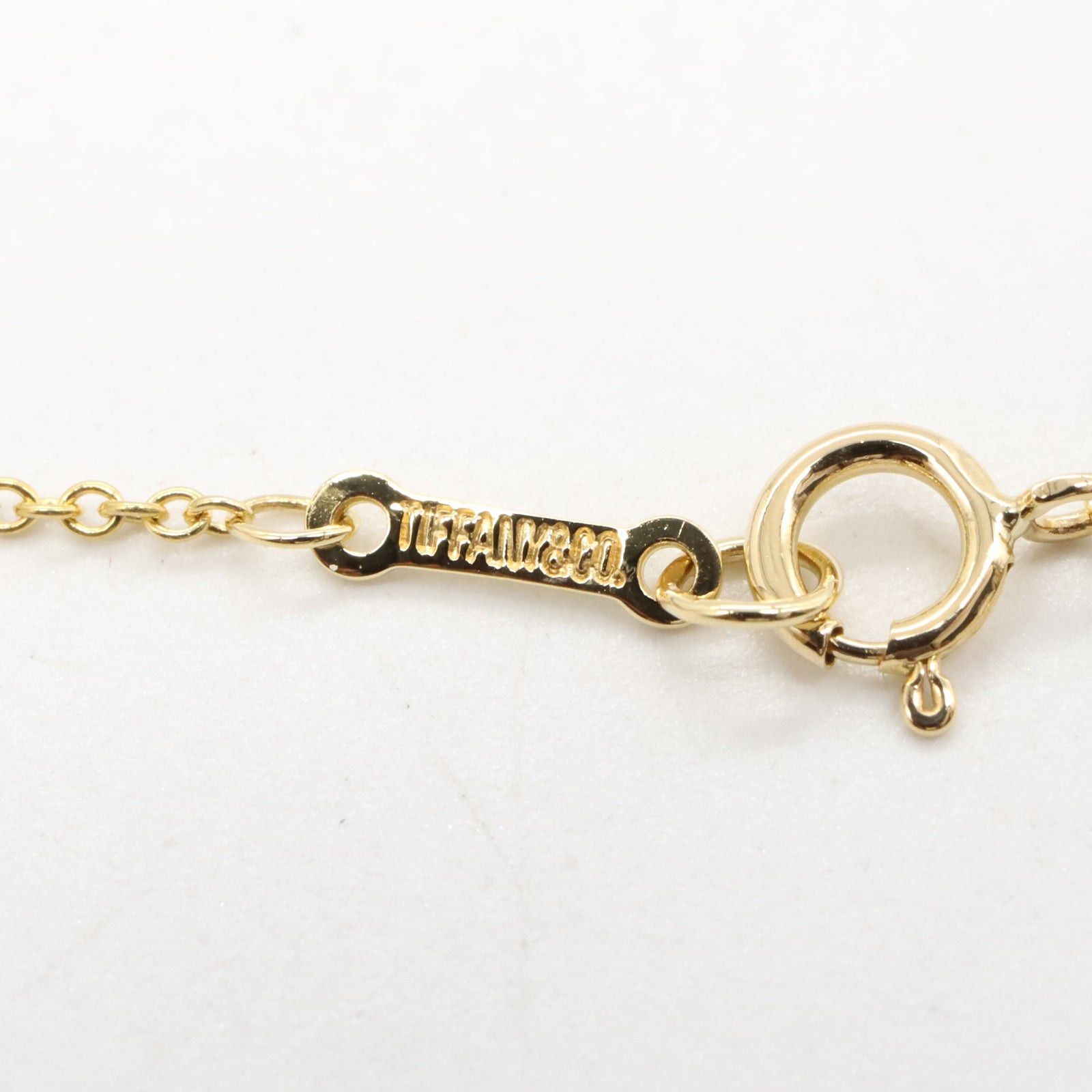 Tiffany & Co. Tiffany Co Bean Necklace K18 (Yellow Gold) Gold Size ONE SIZE - 4 Thumbnail