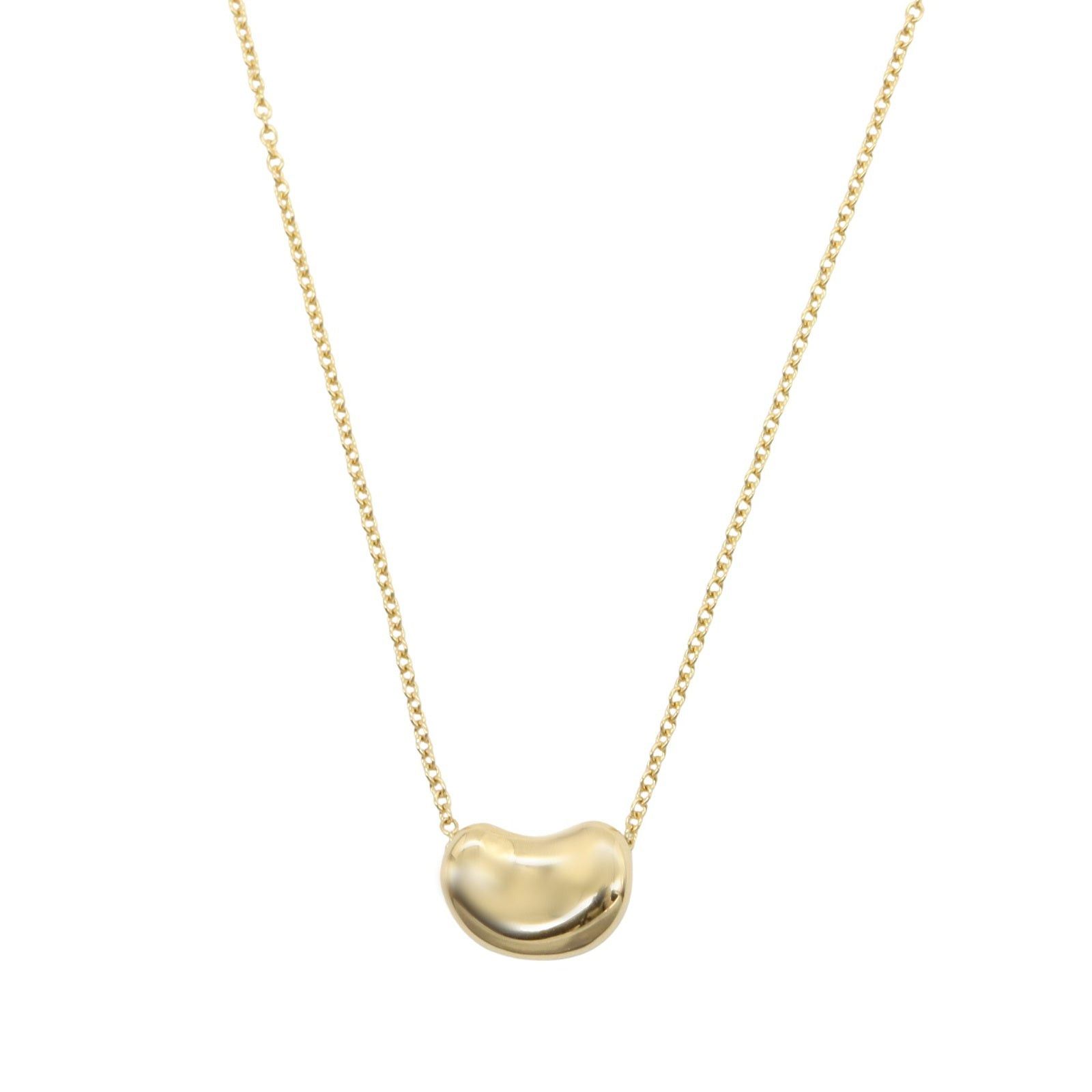 Tiffany & Co. Tiffany Co Bean Necklace K18 (Yellow Gold) Gold Size ONE SIZE - 2 Thumbnail