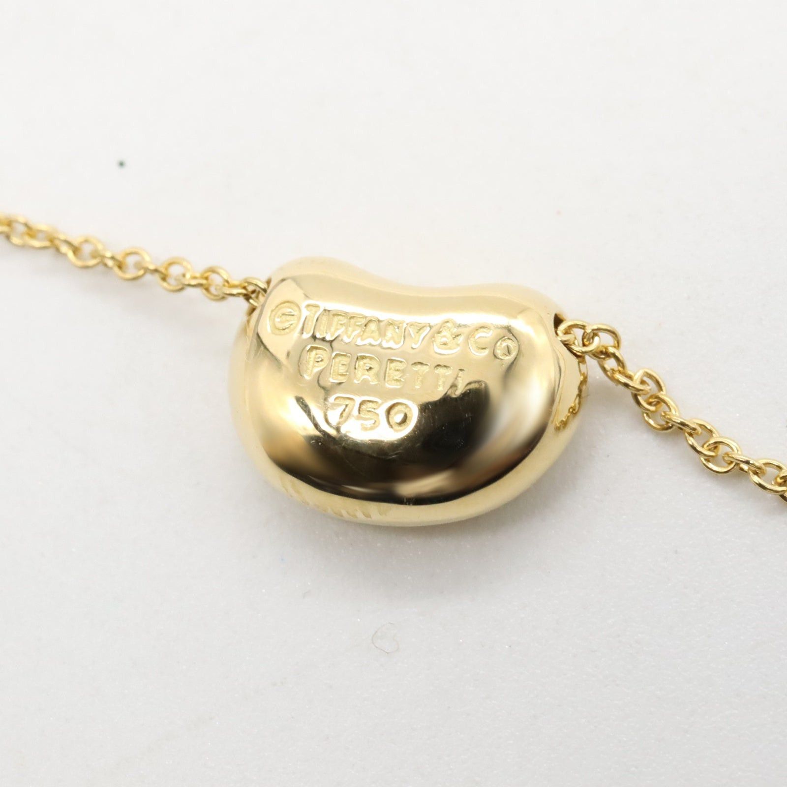Tiffany & Co. Tiffany Co Bean Necklace K18 (Yellow Gold) Gold Size ONE SIZE - 5 Thumbnail