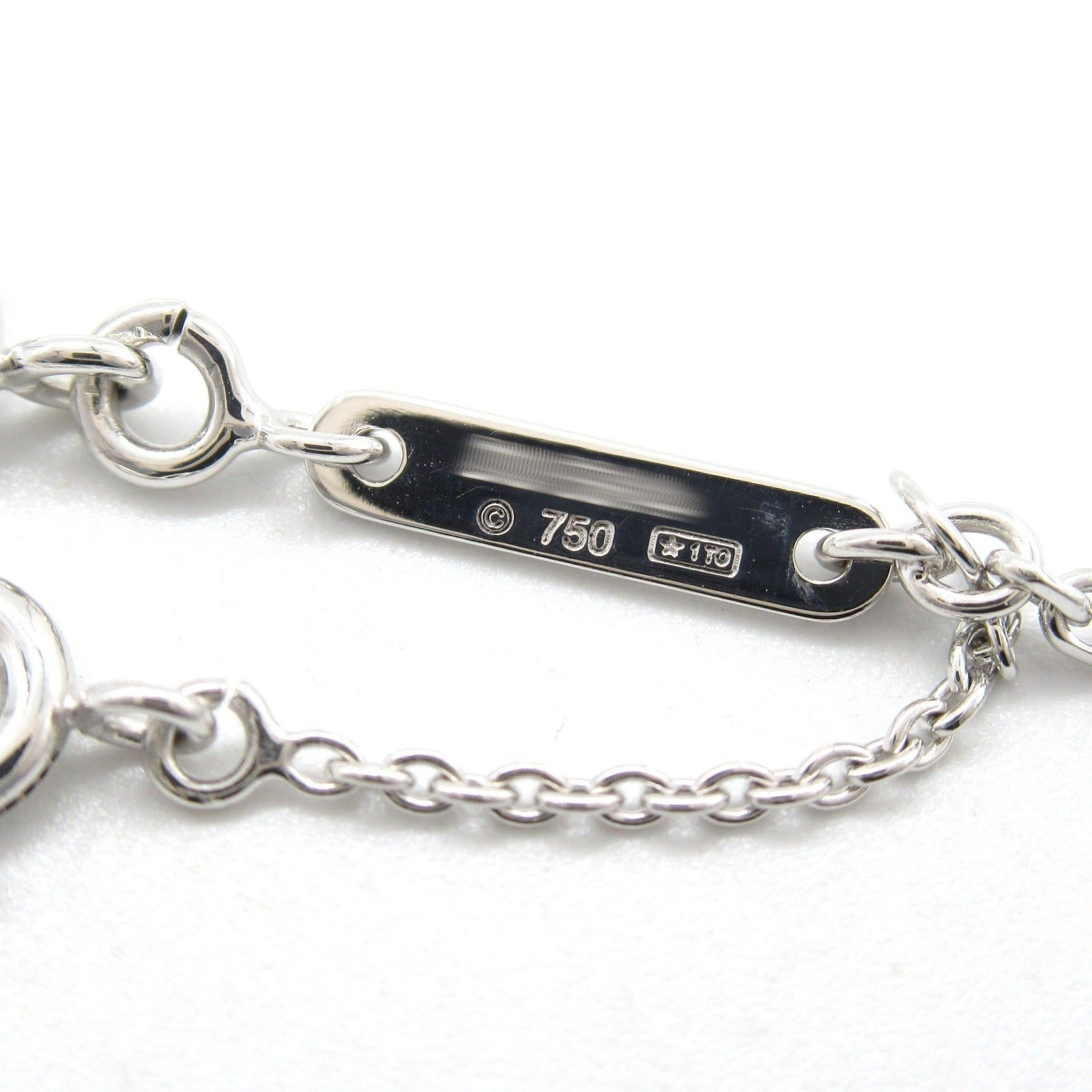 Cartier Cartier C Heart Necklace K18Wg (White Gold) Silver Size ONE SIZE - 6 Thumbnail