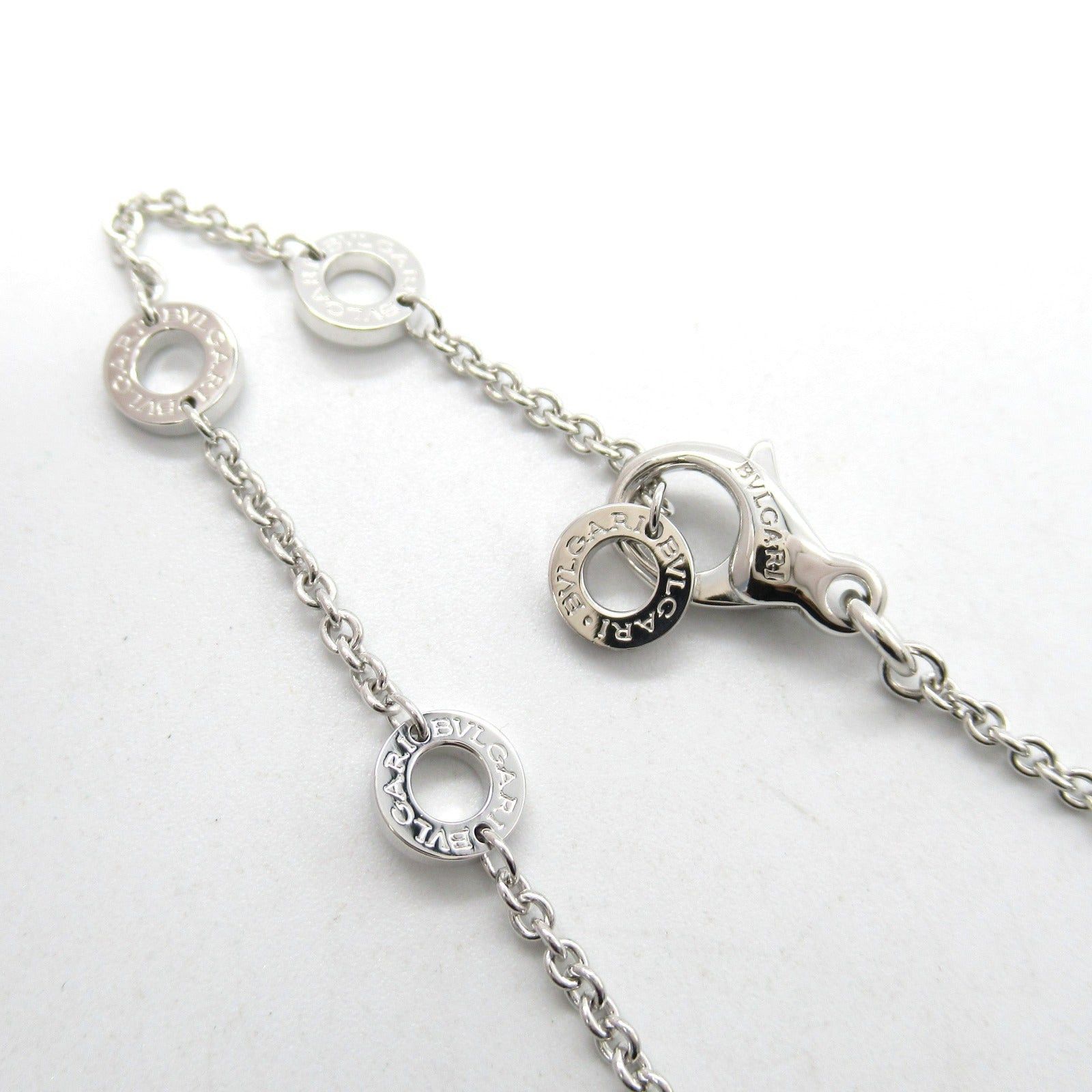 Bvlgari Bvlgari Parentesi Necklace K18Wg (White Gold) Silver Size ONE SIZE - 4 Thumbnail
