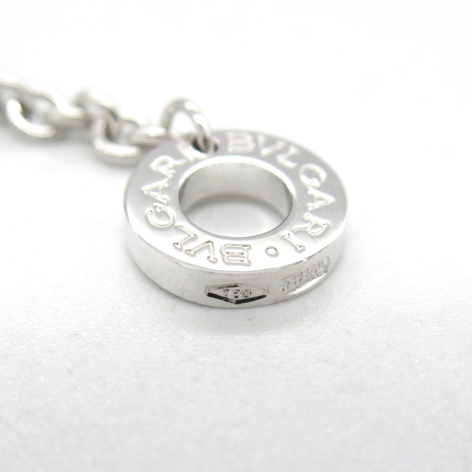 Bvlgari Bvlgari Parentesi Necklace K18Wg (White Gold) Silver Size ONE SIZE - 5 Thumbnail