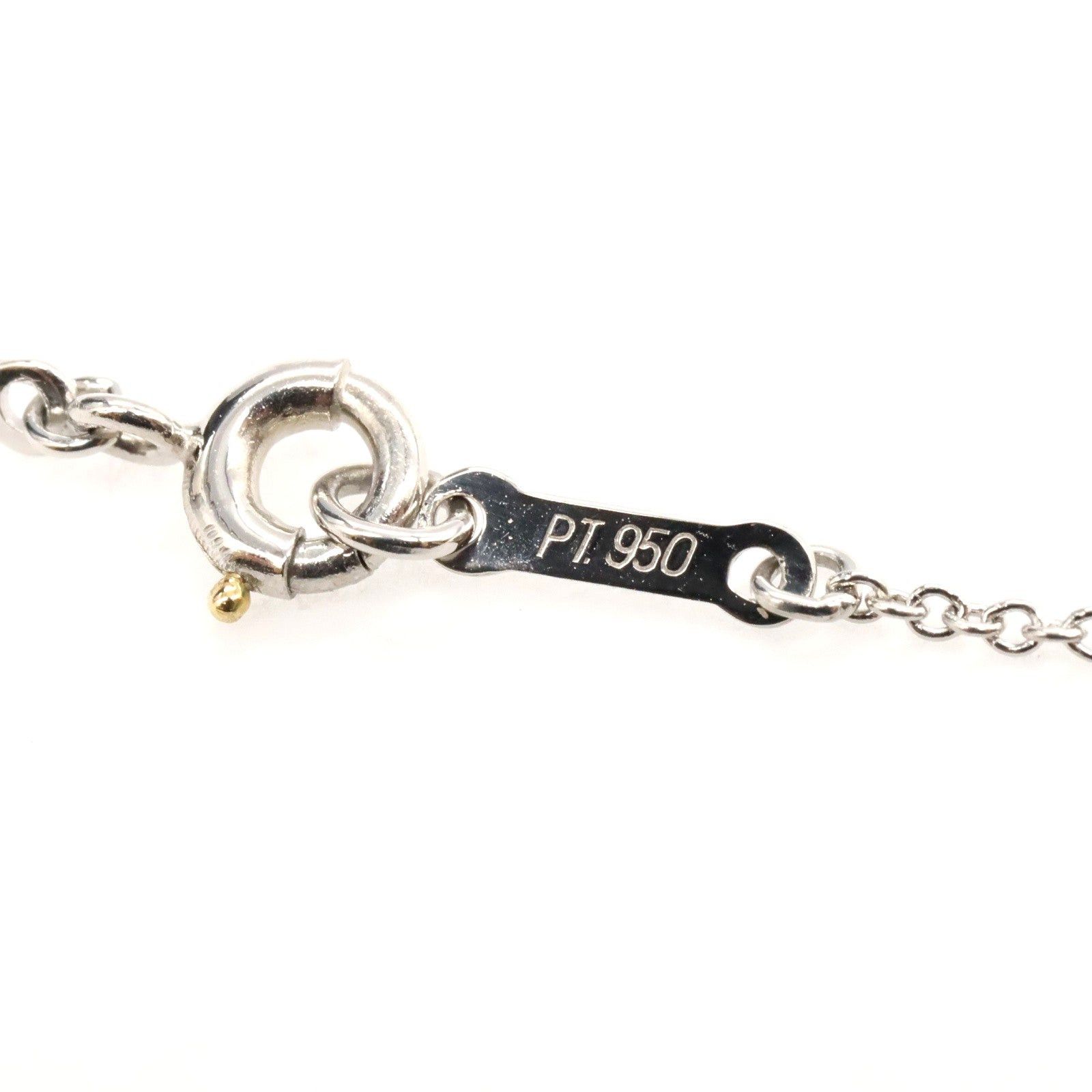 Tiffany & Co. Tiffany Co Cloth Necklace Pt950 Platinum Silver Size ONE SIZE - 5 Thumbnail