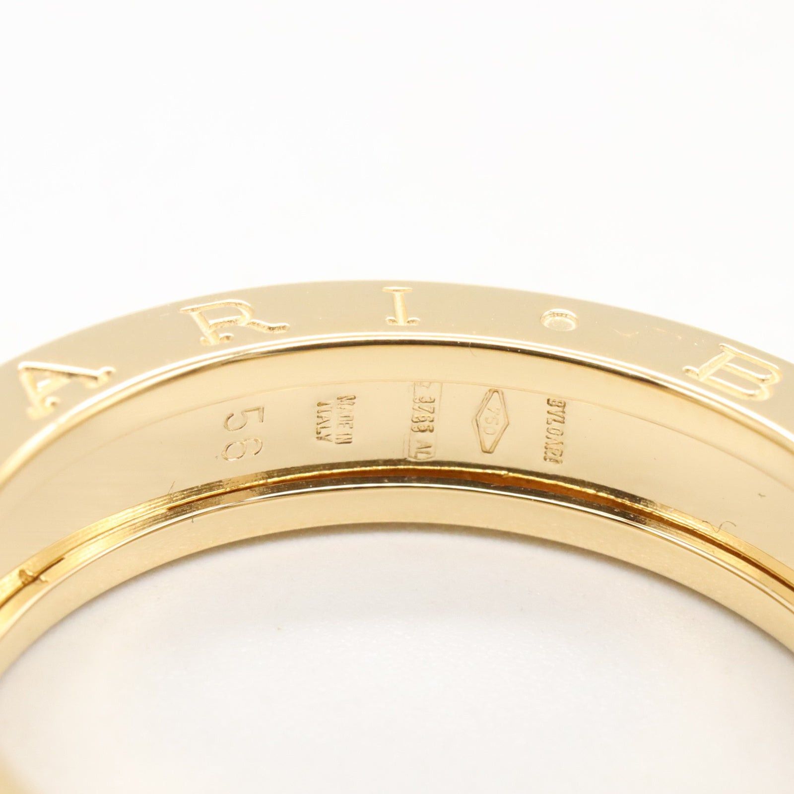 Bvlgari Bvlgari B Zero One Ring 1Belt K18 (Yellow Gold) Gold Size ONE SIZE - 5 Thumbnail