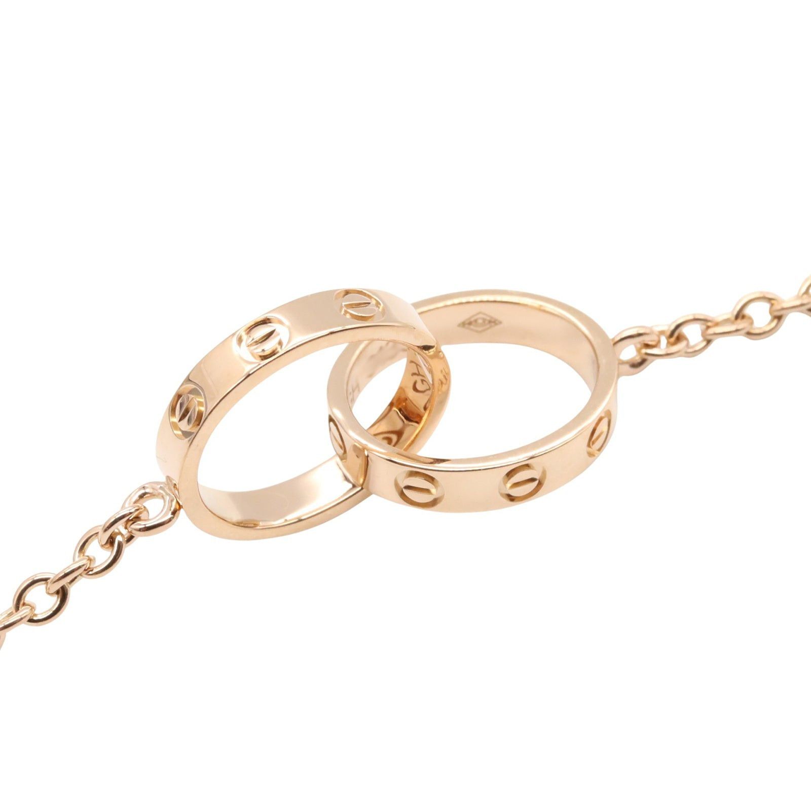 Cartier Cartier Baby Love Necklace K18Pg (Pink Gold) Gold Size ONE SIZE - 4 Thumbnail