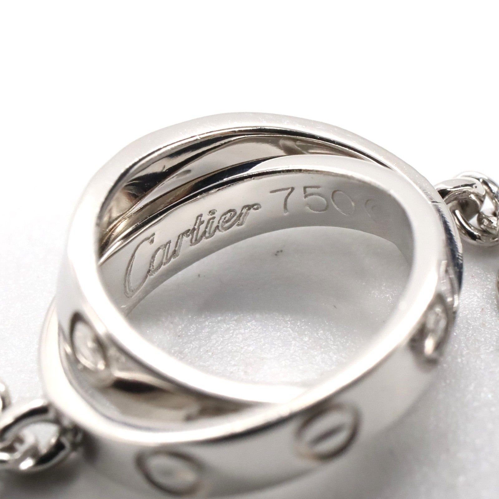 Cartier Cartier Baby Love Bracelet K18Wg (White Gold) Silver Size ONE SIZE - 5 Thumbnail