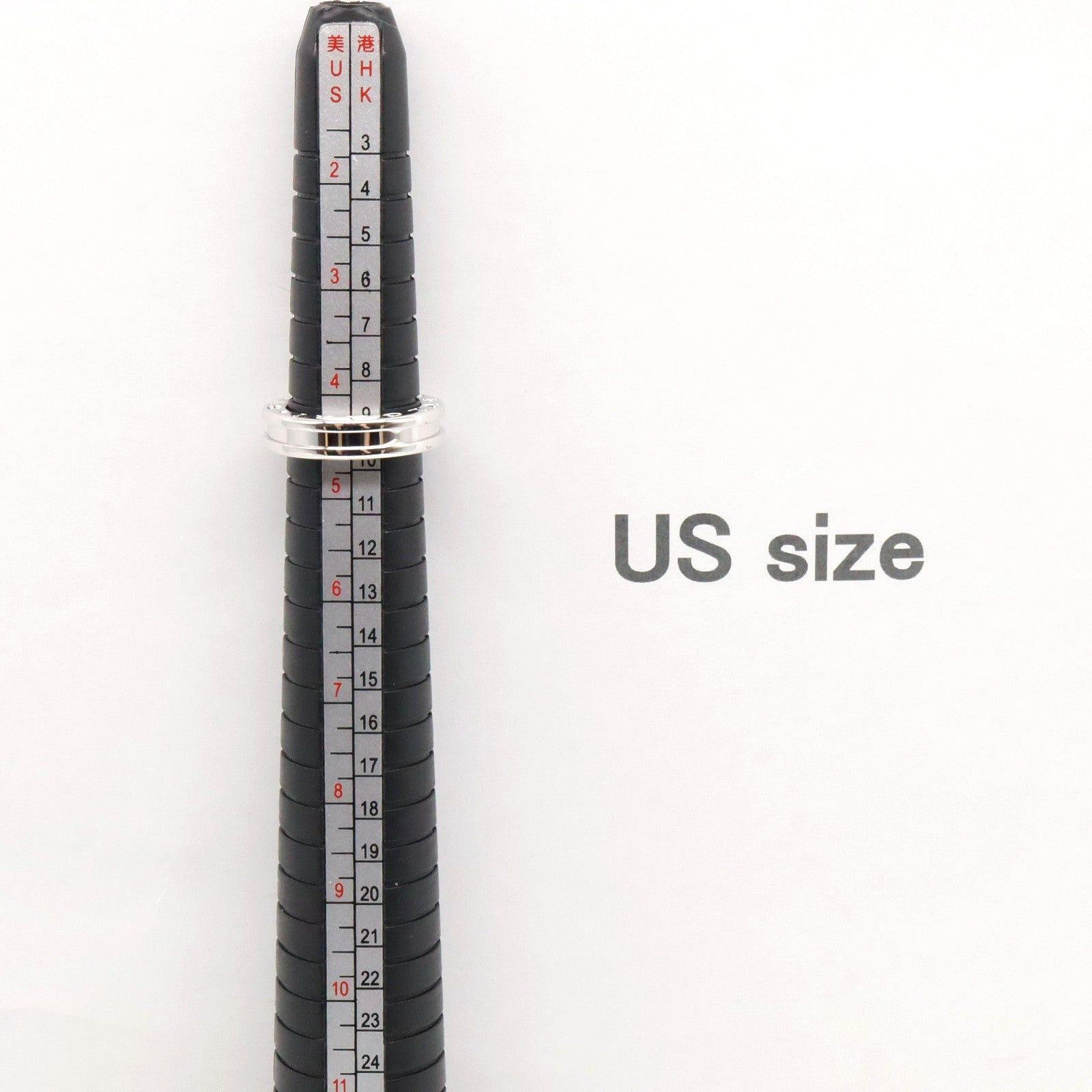 Bvlgari Bvlgari B Zero One Ring 1Belt K18Wg (White Gold) Silver Size ONE SIZE - 7 Thumbnail