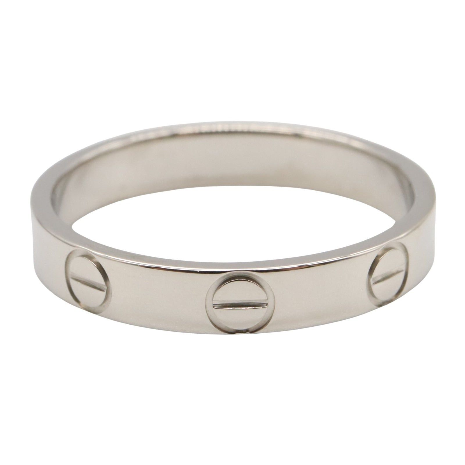 Cartier Cartier Mini Love Ring Pt950 Platinum Silver Size ONE SIZE - 3 Thumbnail