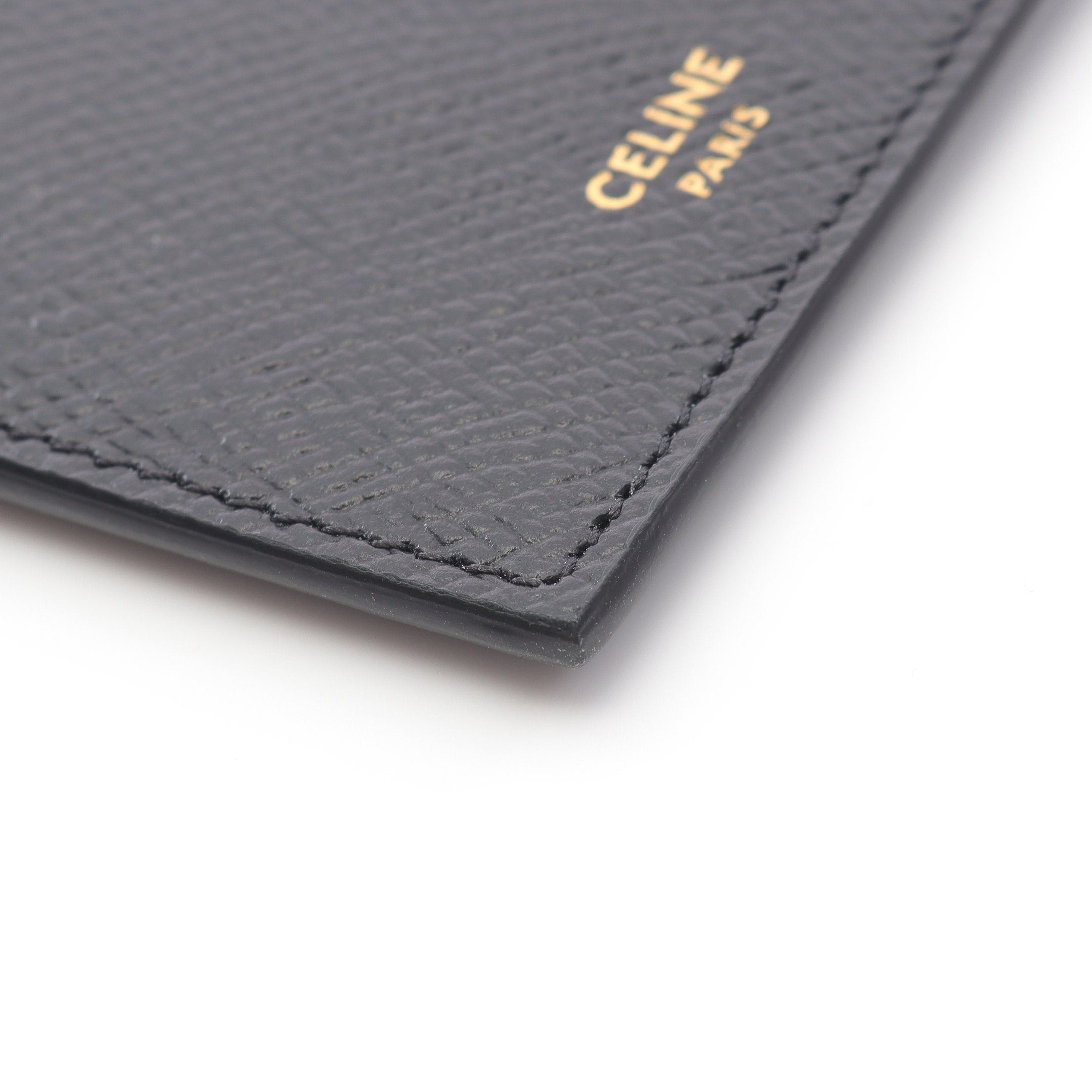 Celine Celine Compact Zipped Card Holder Case Leather Black Size ONE SIZE - 5 Thumbnail