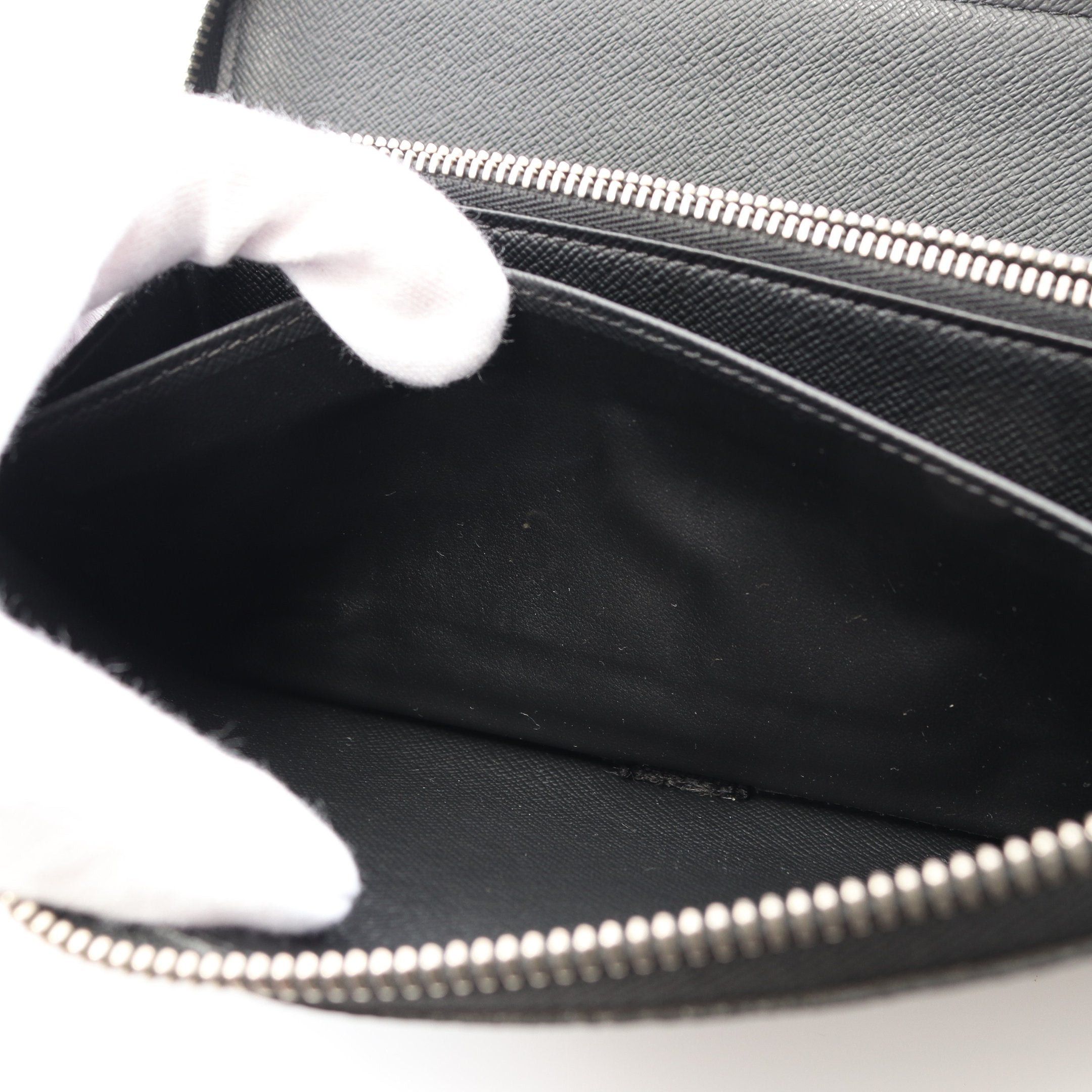 Louis Vuitton Louis Vuitton Zippy Organiser Damier Graphite Round Zipper Long Wallet Black Size ONE SIZE - 7 Thumbnail