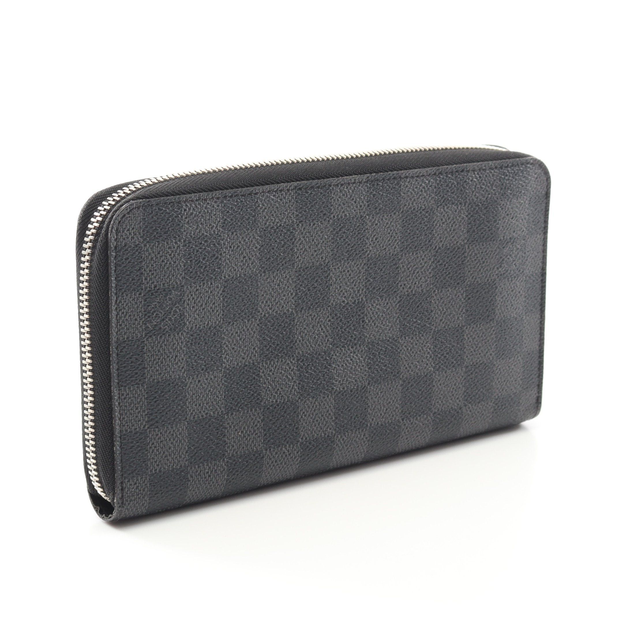 Louis Vuitton Louis Vuitton Zippy Organiser Damier Graphite Round Zipper Long Wallet Black Size ONE SIZE - 2 Thumbnail