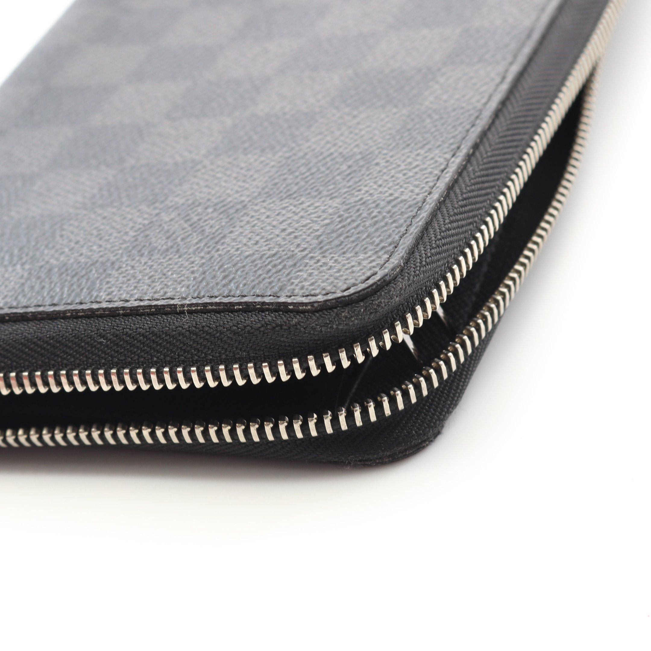 Louis Vuitton Louis Vuitton Zippy Organiser Damier Graphite Round Zipper Long Wallet Black Size ONE SIZE - 9 Thumbnail