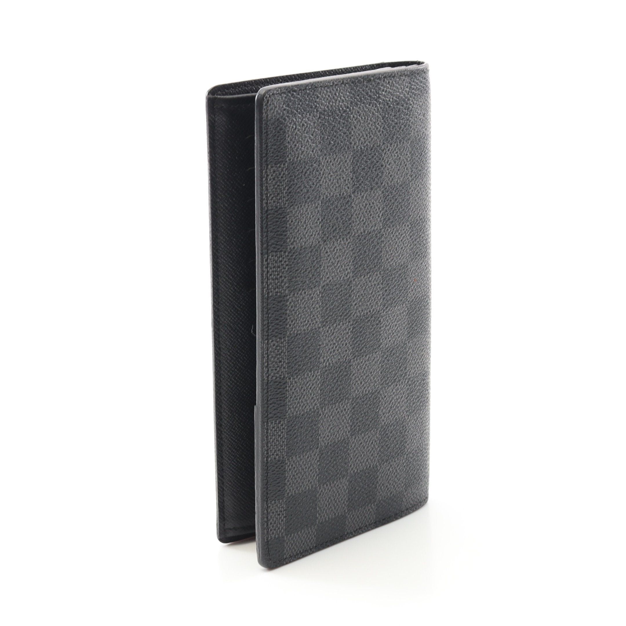 Louis Vuitton Louis Vuitton Portefeuil Brother Damier Graphite Bi-Fold Long Wallet Leather Black Size ONE SIZE - 2 Thumbnail
