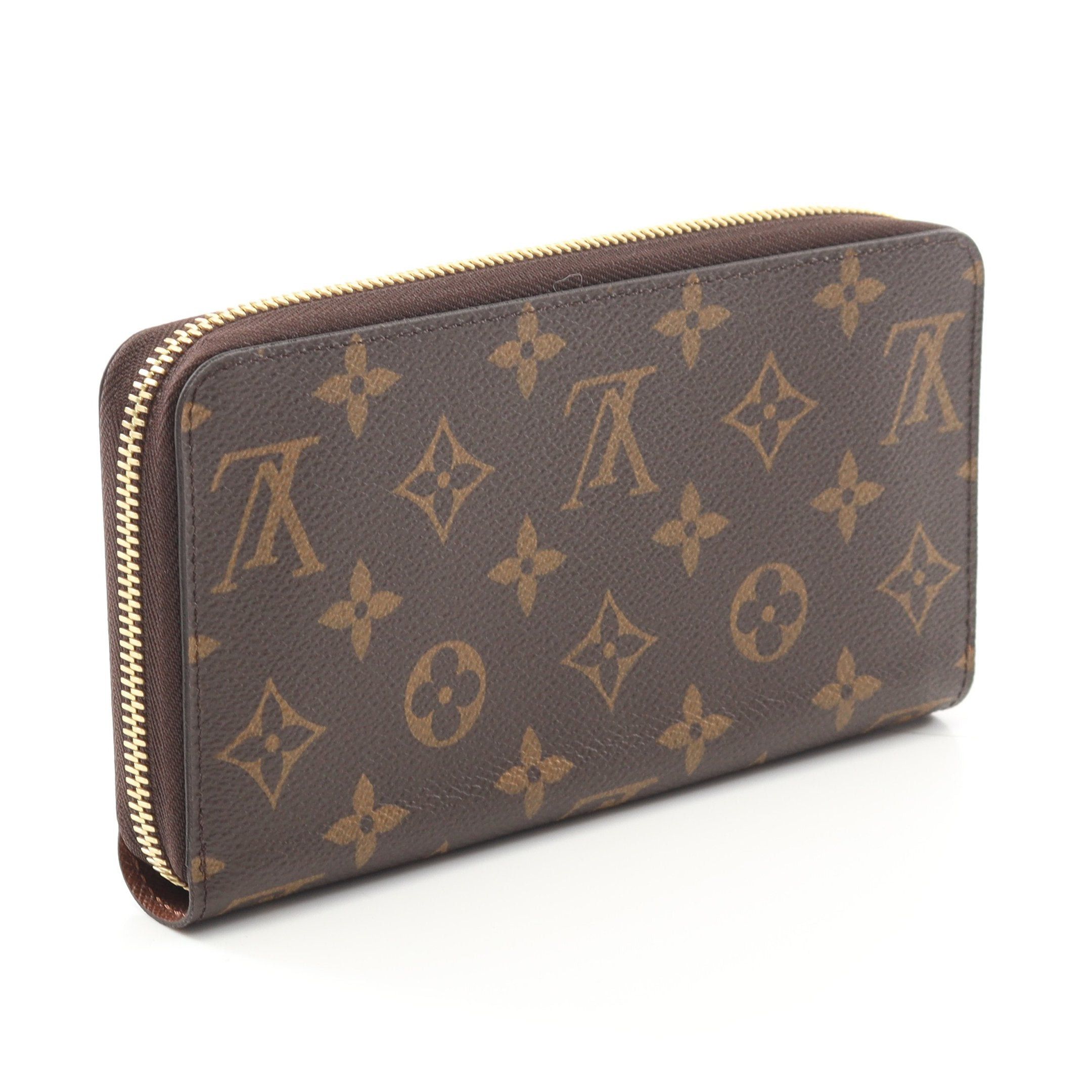 Louis Vuitton Louis Vuitton Zippy Wallet Monogram Round Zipper Long Brown Size ONE SIZE - 2 Thumbnail