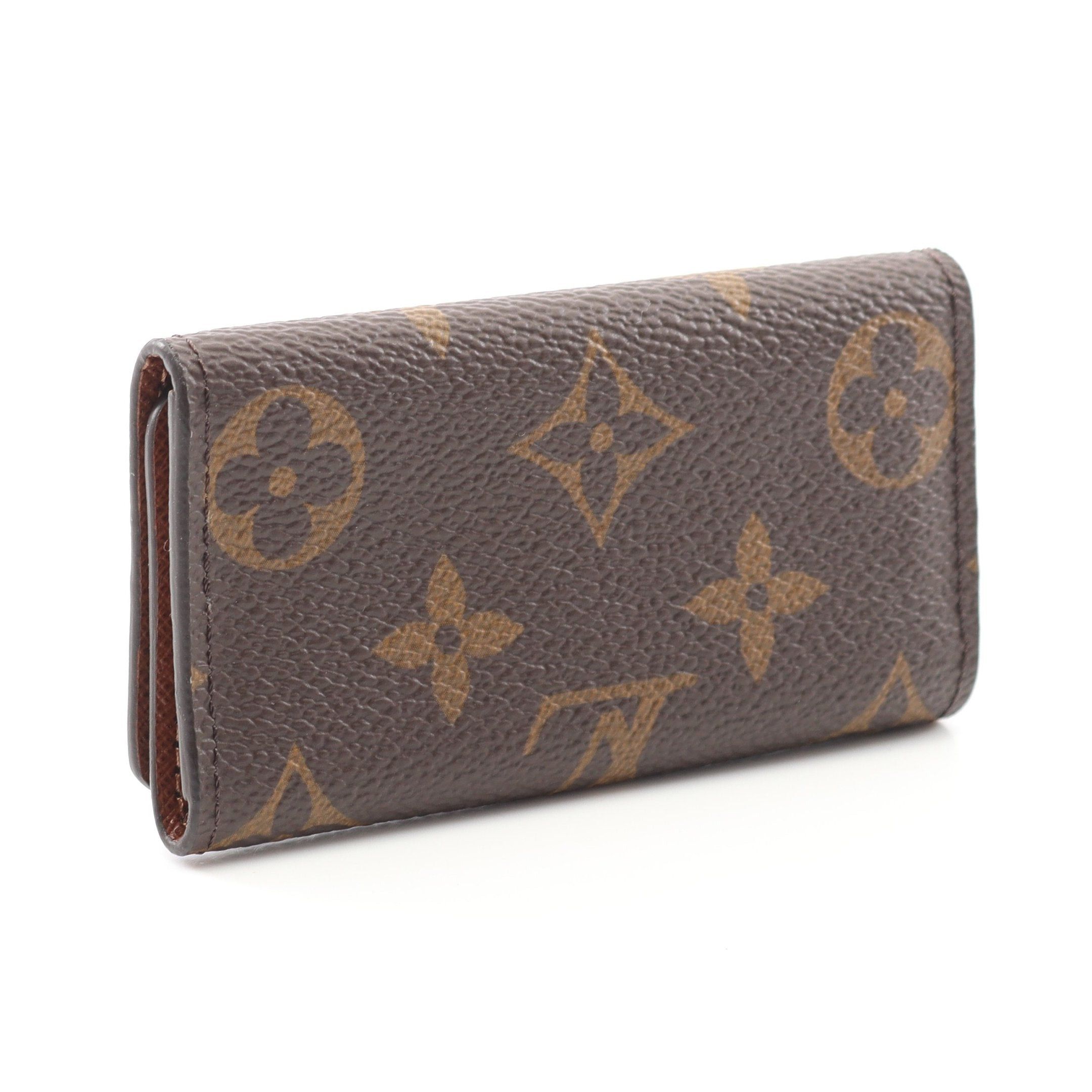 Louis Vuitton Louis Vuitton Multicle 4 Monogram Ring Chain Key Case Brown Size ONE SIZE - 2 Thumbnail
