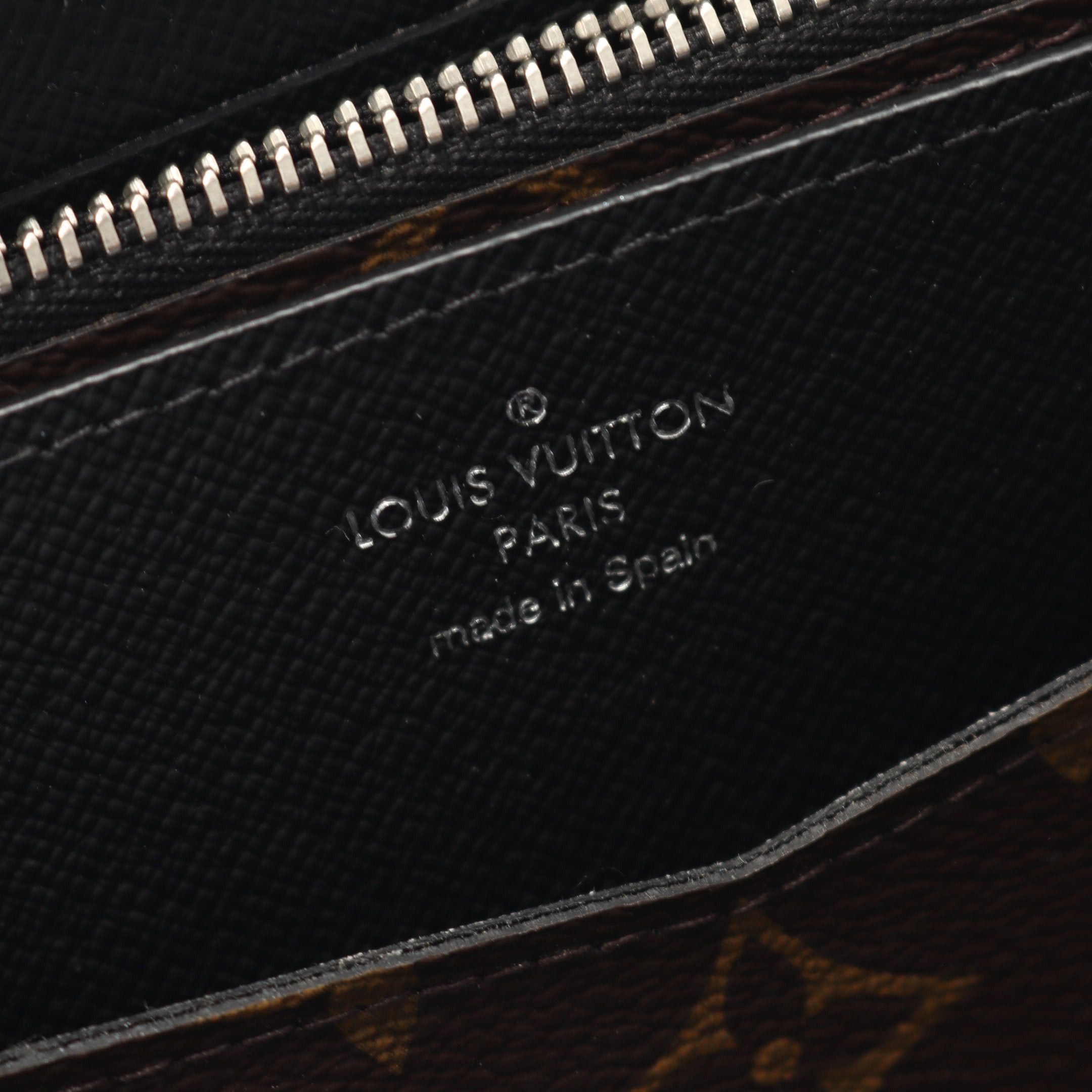 Louis Vuitton Louis Vuitton Zippy Xl Monogram Macassar Travel Case Round Zipper Long Wallet Leather Brown Size ONE SIZE - 4 Thumbnail