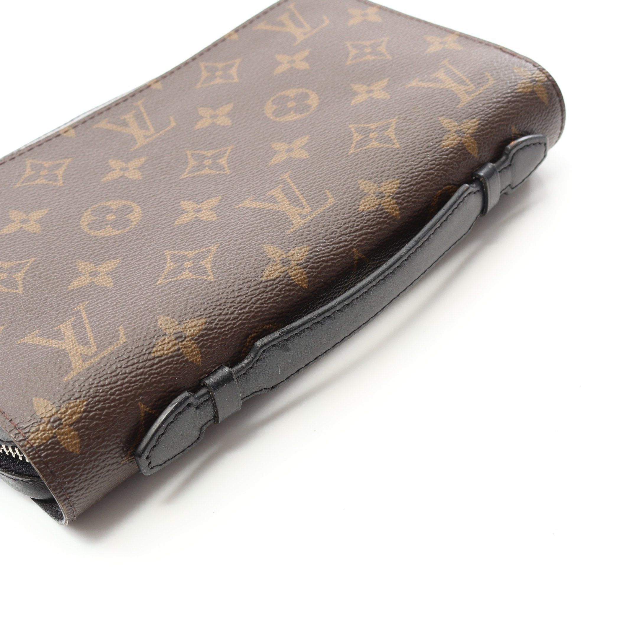 Louis Vuitton Louis Vuitton Zippy Xl Monogram Macassar Travel Case Round Zipper Long Wallet Leather Brown Size ONE SIZE - 10 Thumbnail