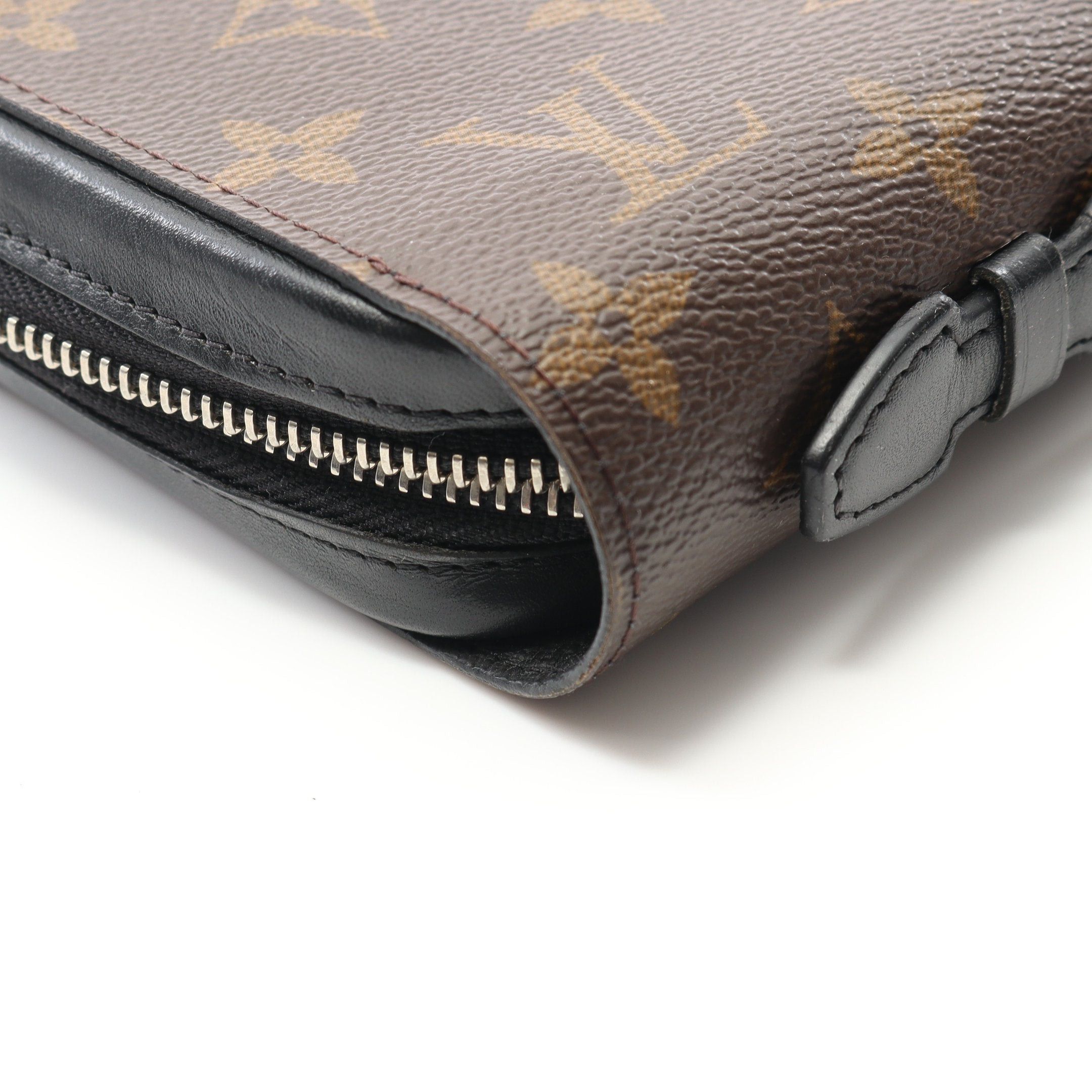 Louis Vuitton Louis Vuitton Zippy Xl Monogram Macassar Travel Case Round Zipper Long Wallet Leather Brown Size ONE SIZE - 9 Thumbnail