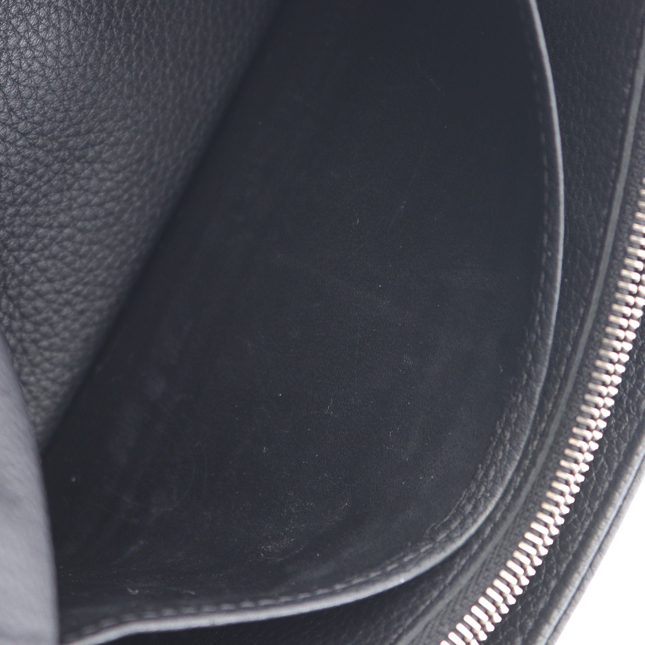 Louis Vuitton Louis Vuitton Portefeuil Iris Mahina Noir Bi-Fold Long Wallet Leather Black Size ONE SIZE - 8 Thumbnail
