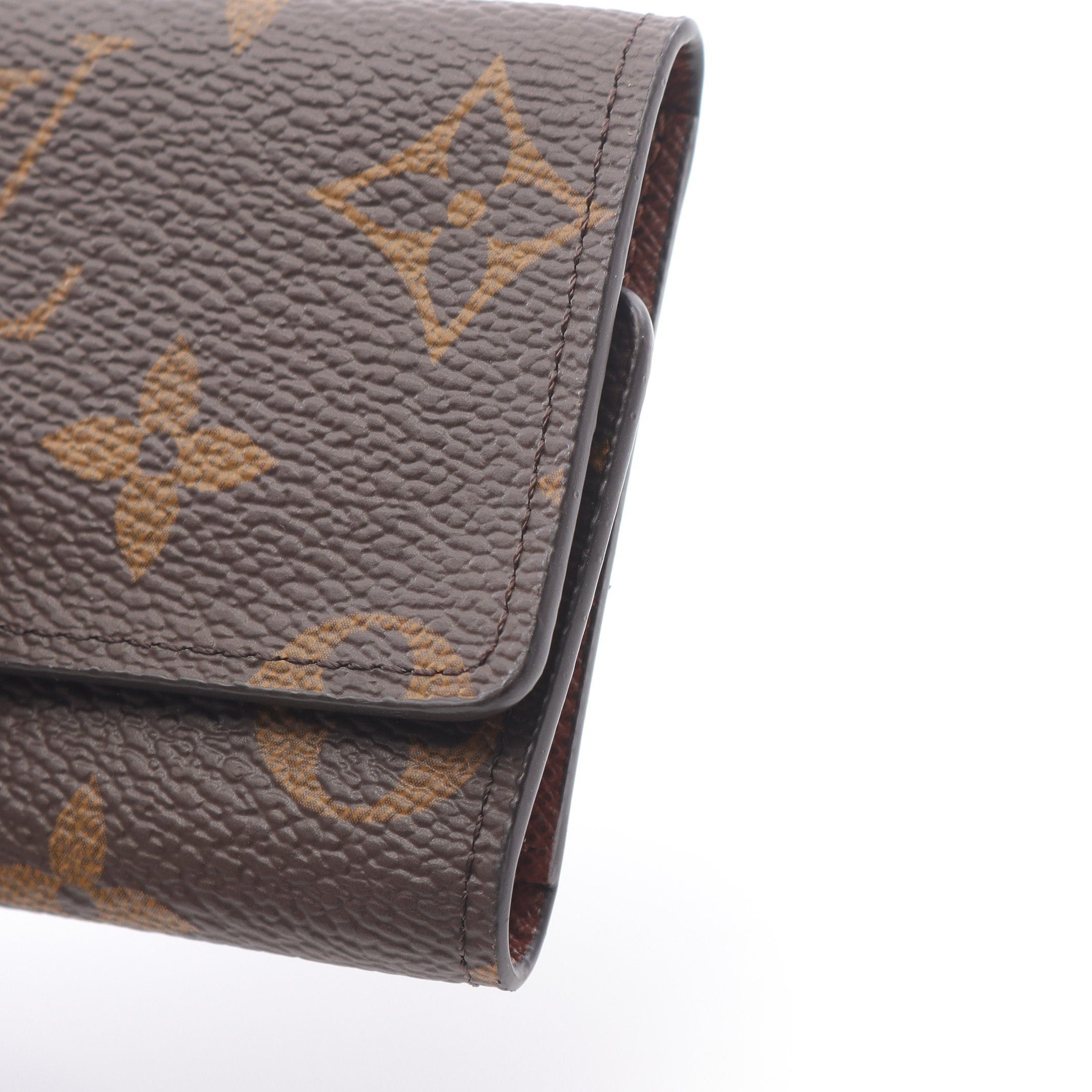 Louis Vuitton Louis Vuitton Multicle 6 Monogram Key Case Brown Size ONE SIZE - 5 Thumbnail