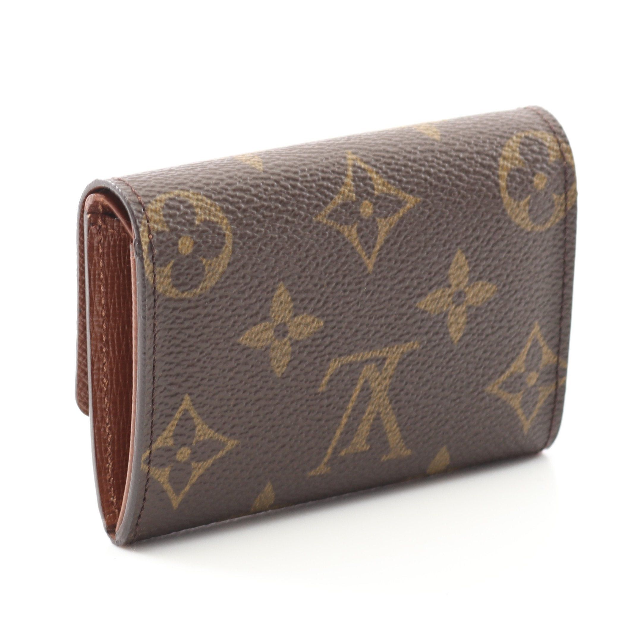 Louis Vuitton Louis Vuitton Porte-Monnaie Plastic Monogram Coin Purse Leather Brown Size ONE SIZE - 2 Thumbnail