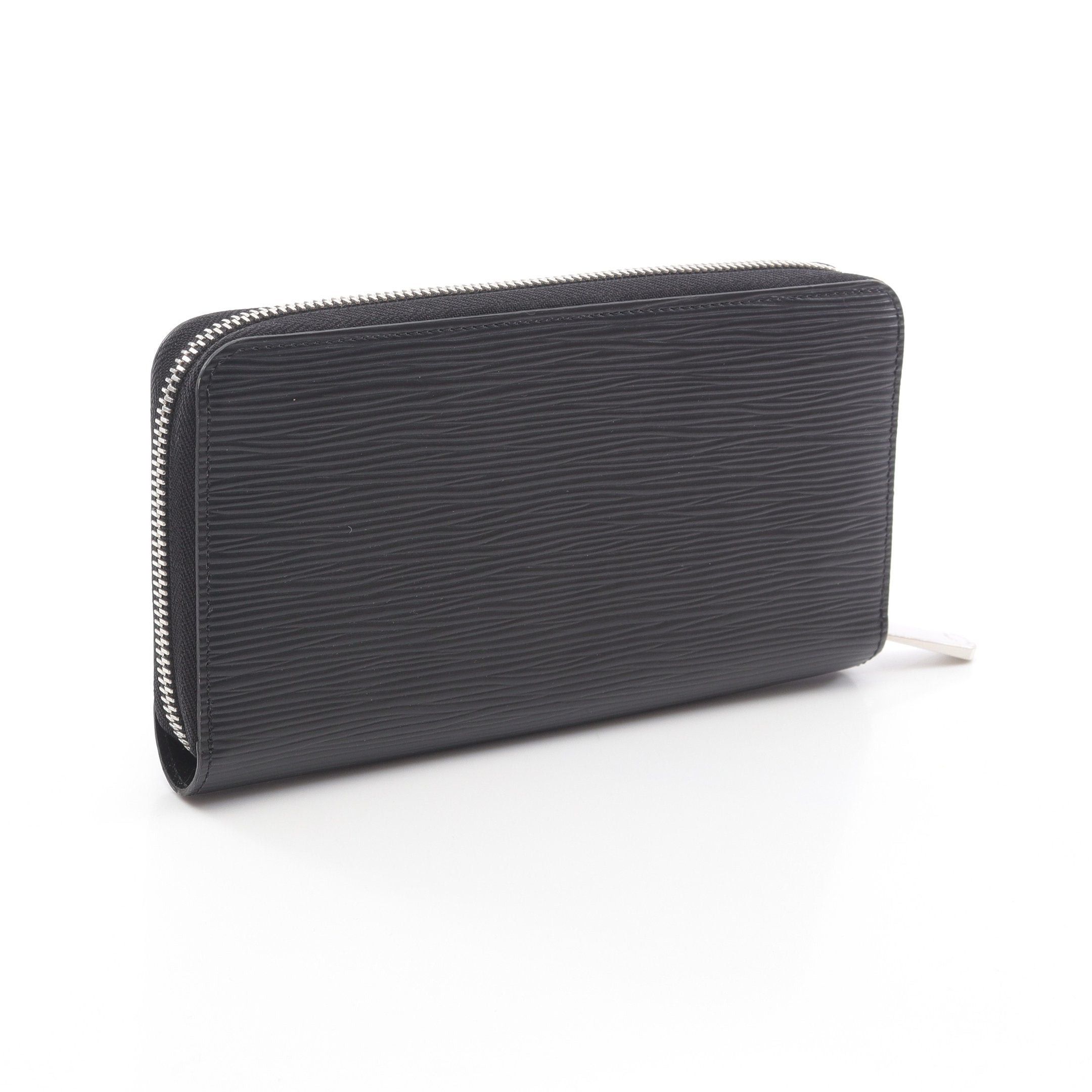 Louis Vuitton Louis Vuitton Zippy Wallet Epi Noir Round Zipper Long Leather Black Size ONE SIZE - 2 Thumbnail