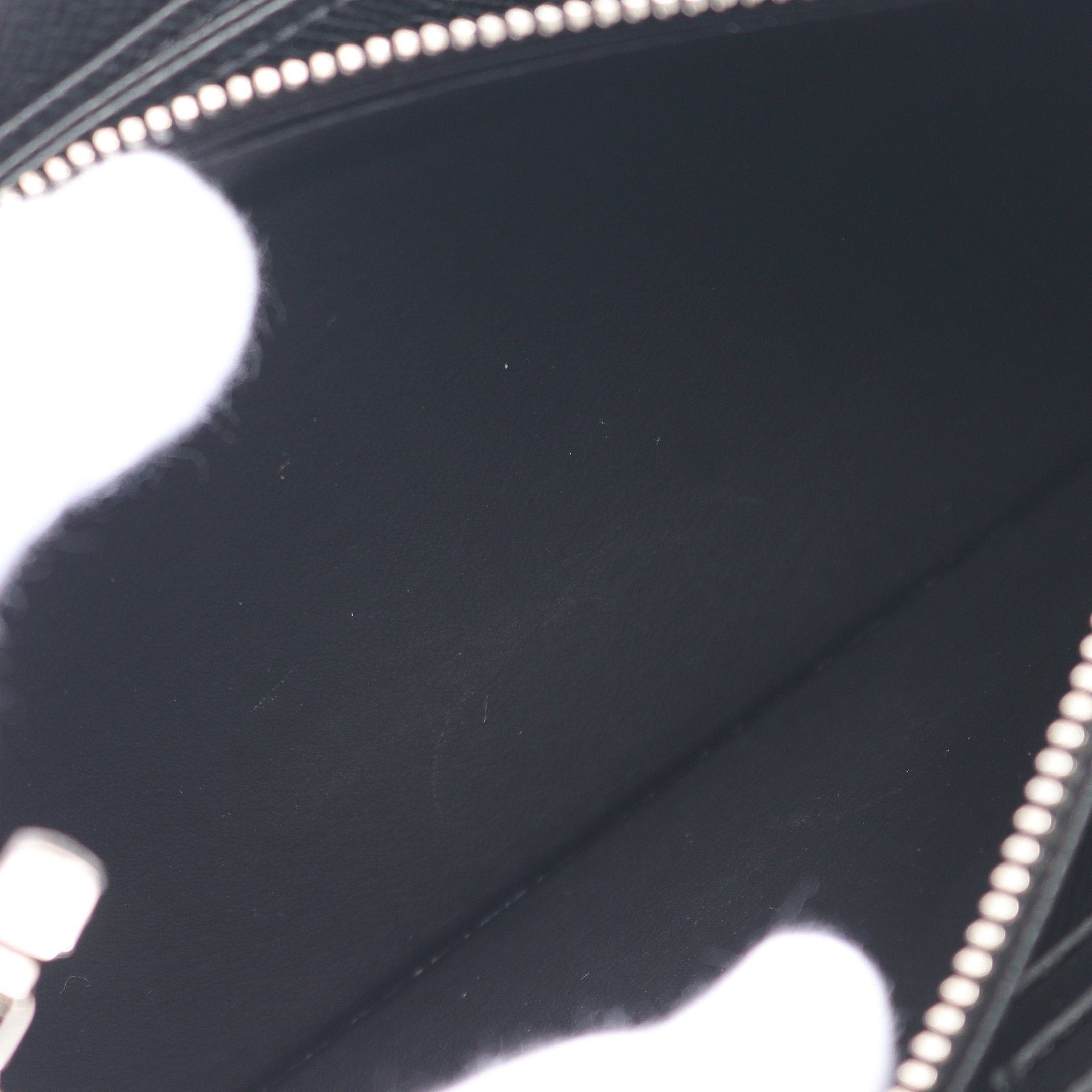 Louis Vuitton Louis Vuitton Zippy Wallet Epi Noir Round Zipper Long Leather Black Size ONE SIZE - 5 Thumbnail