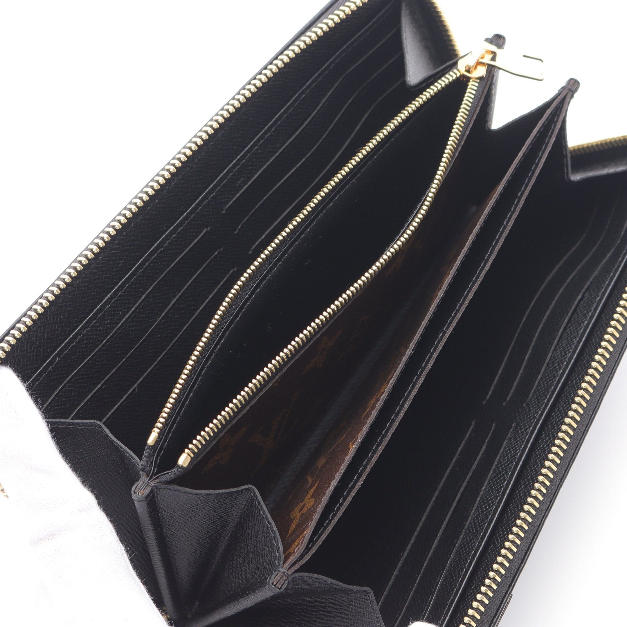 Louis Vuitton Louis Vuitton Zippy Wallet Retiro Monogram Round Zipper Long Leather Brown Black Size ONE SIZE - 3 Thumbnail