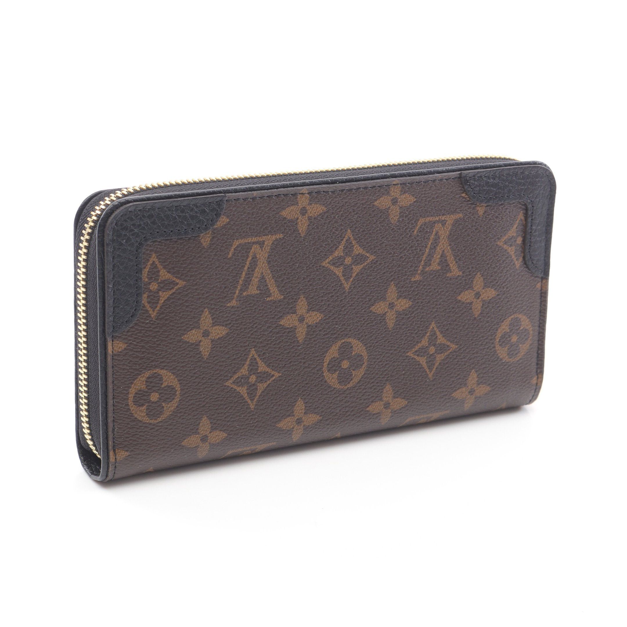 Louis Vuitton Louis Vuitton Zippy Wallet Retiro Monogram Round Zipper Long Leather Brown Black Size ONE SIZE - 2 Thumbnail